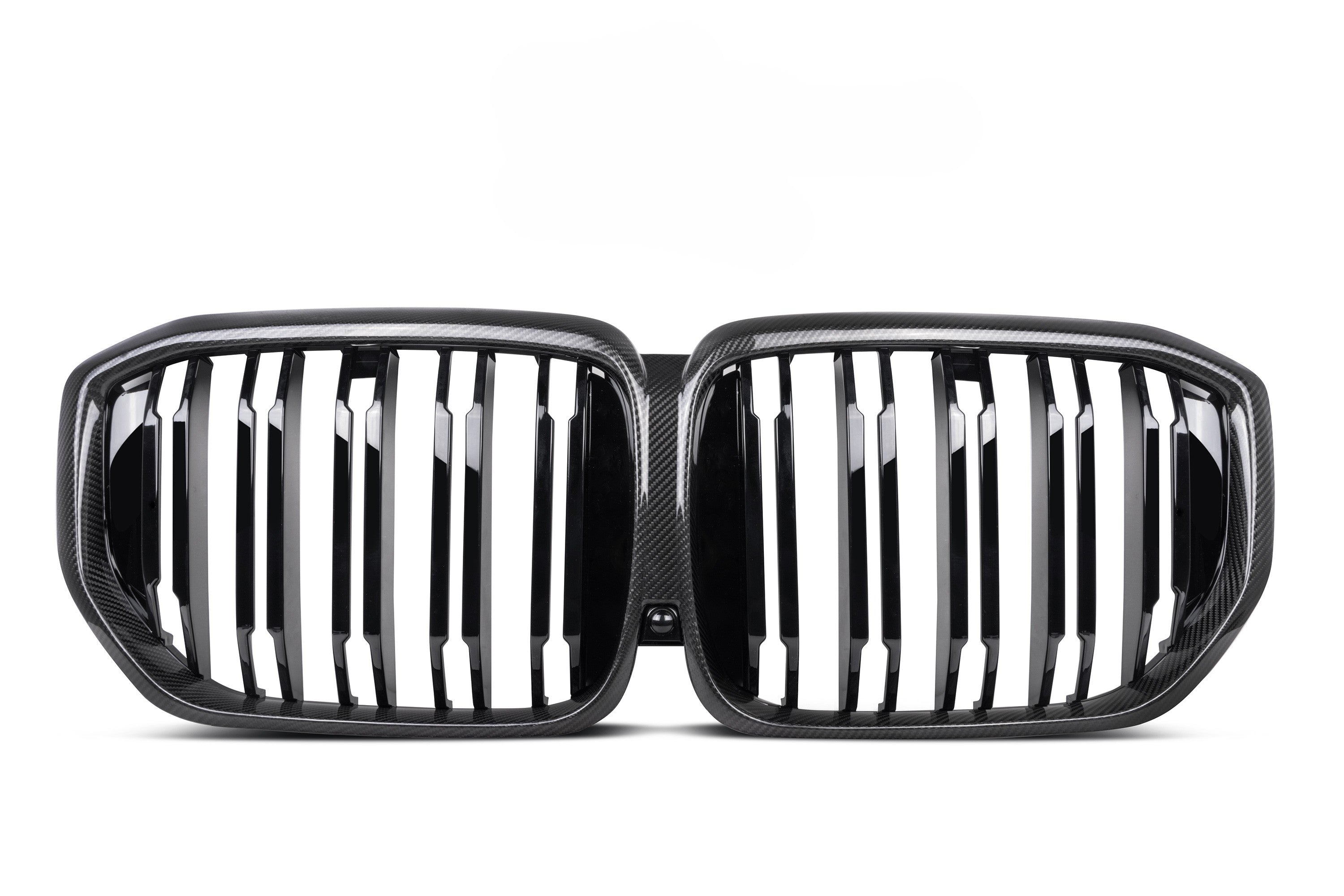 Double Slat Pre-preg Carbon Fibre Front Grille for BMW G05 X5 LCI 23-25 - Carbon Factory