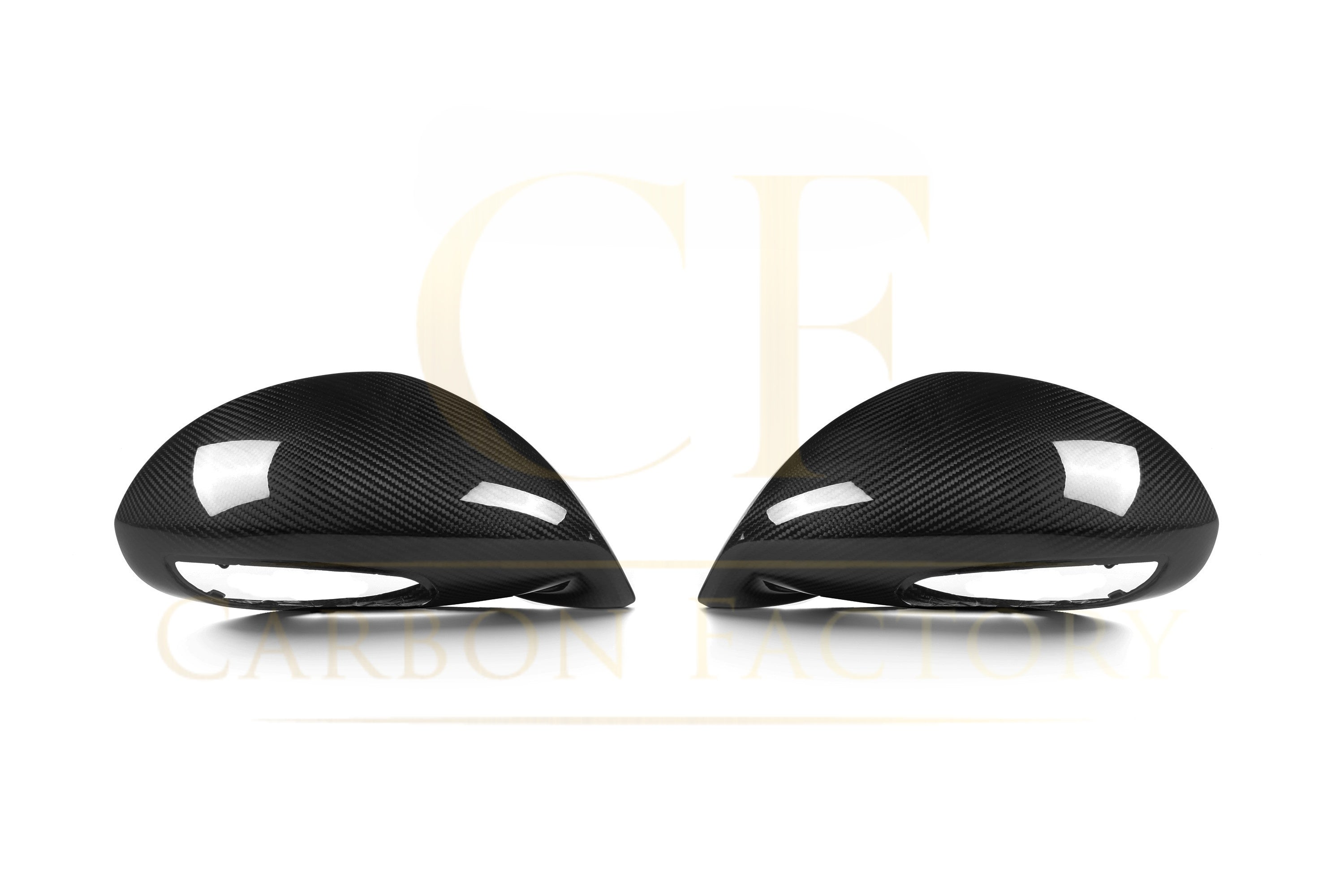 Pre-Preg Carbon Fibre Mirror Covers for Porsche 991 911 RS LHD 11-15 - Carbon Factory