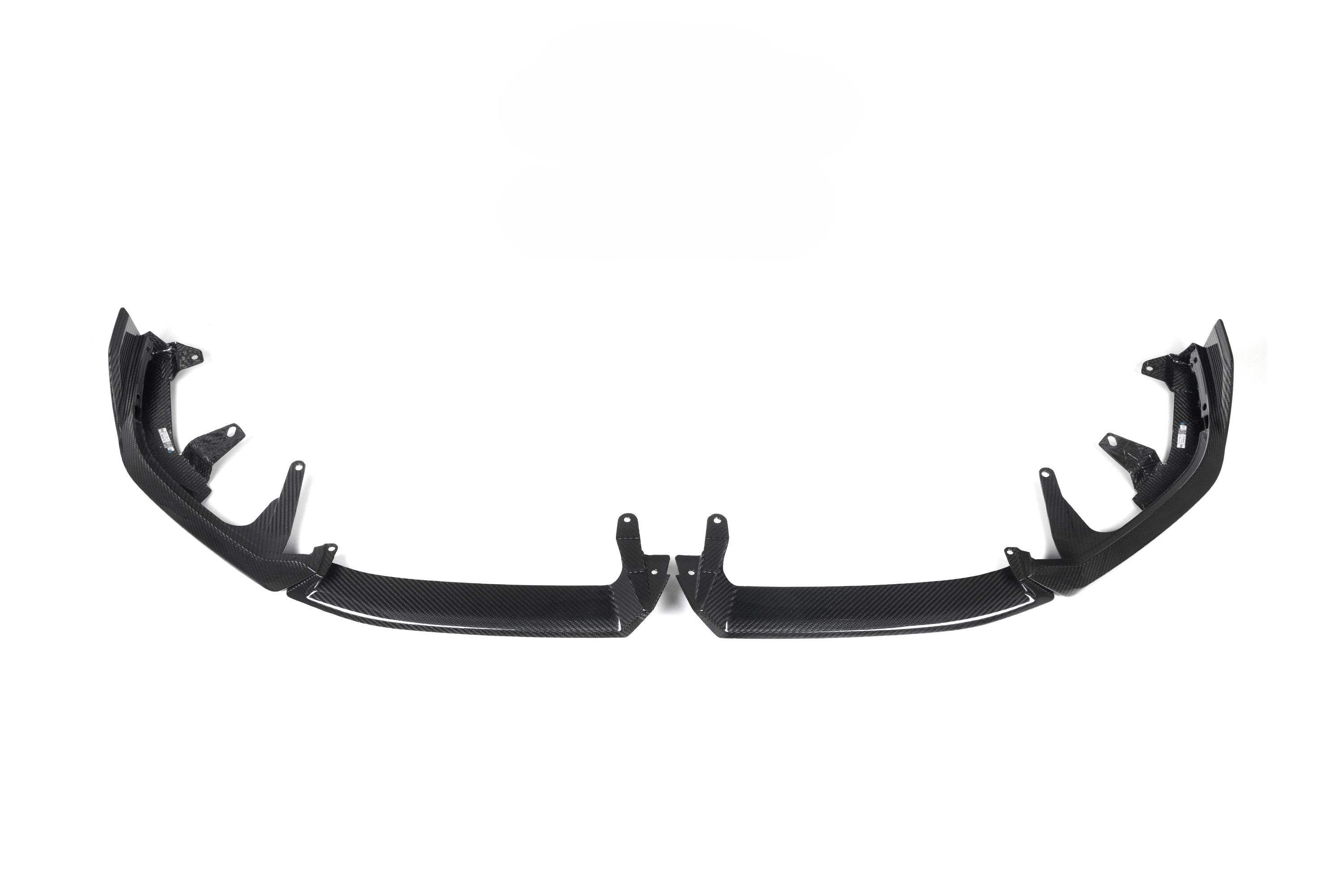 MP Style Pre-Preg Carbon Fibre Front Splitter for BMW G60 5 Series & i5 24-Present - Carbon Factory