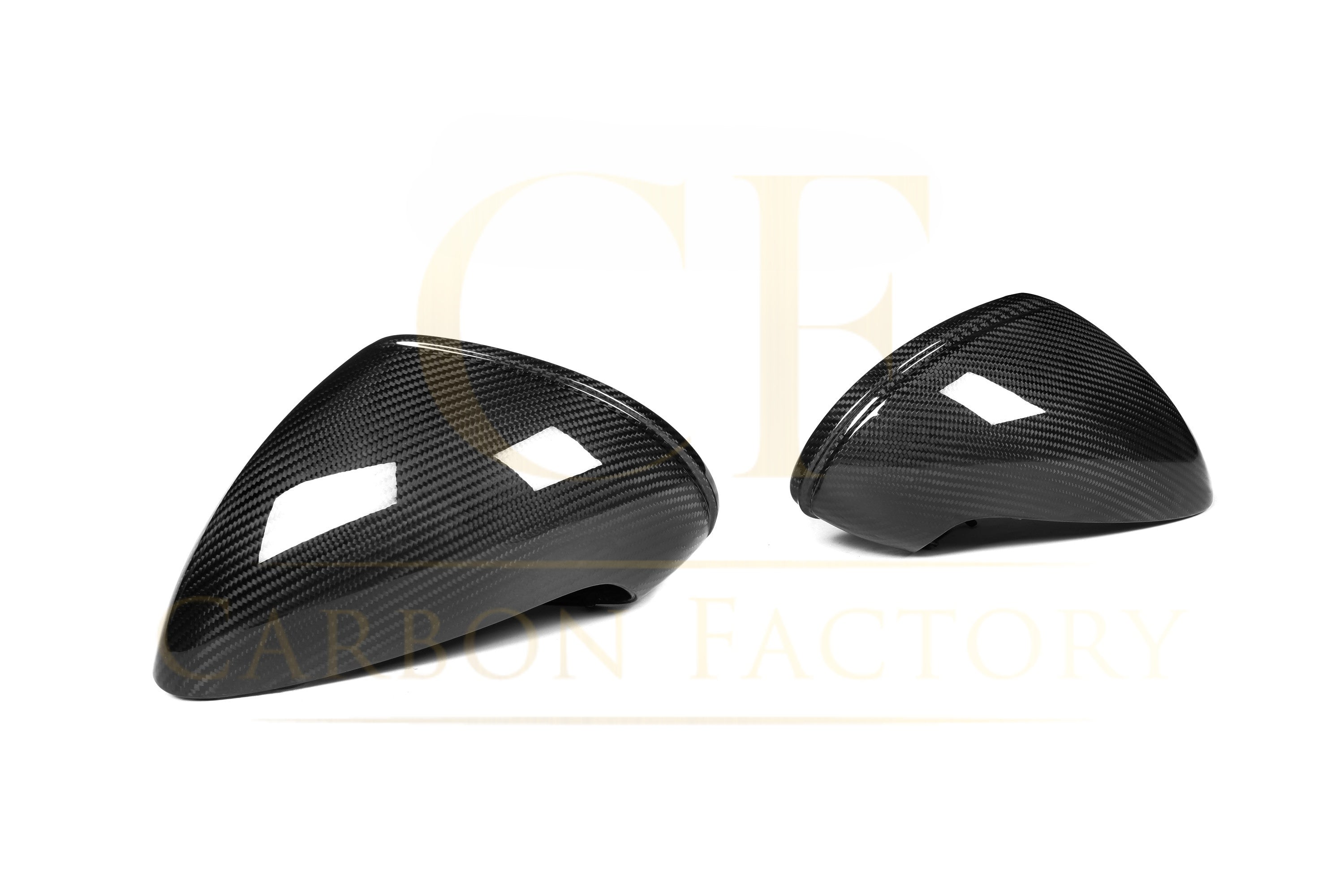 Pre-Preg Carbon Fibre Mirror Covers for Porsche 991 911 LHD 11-15