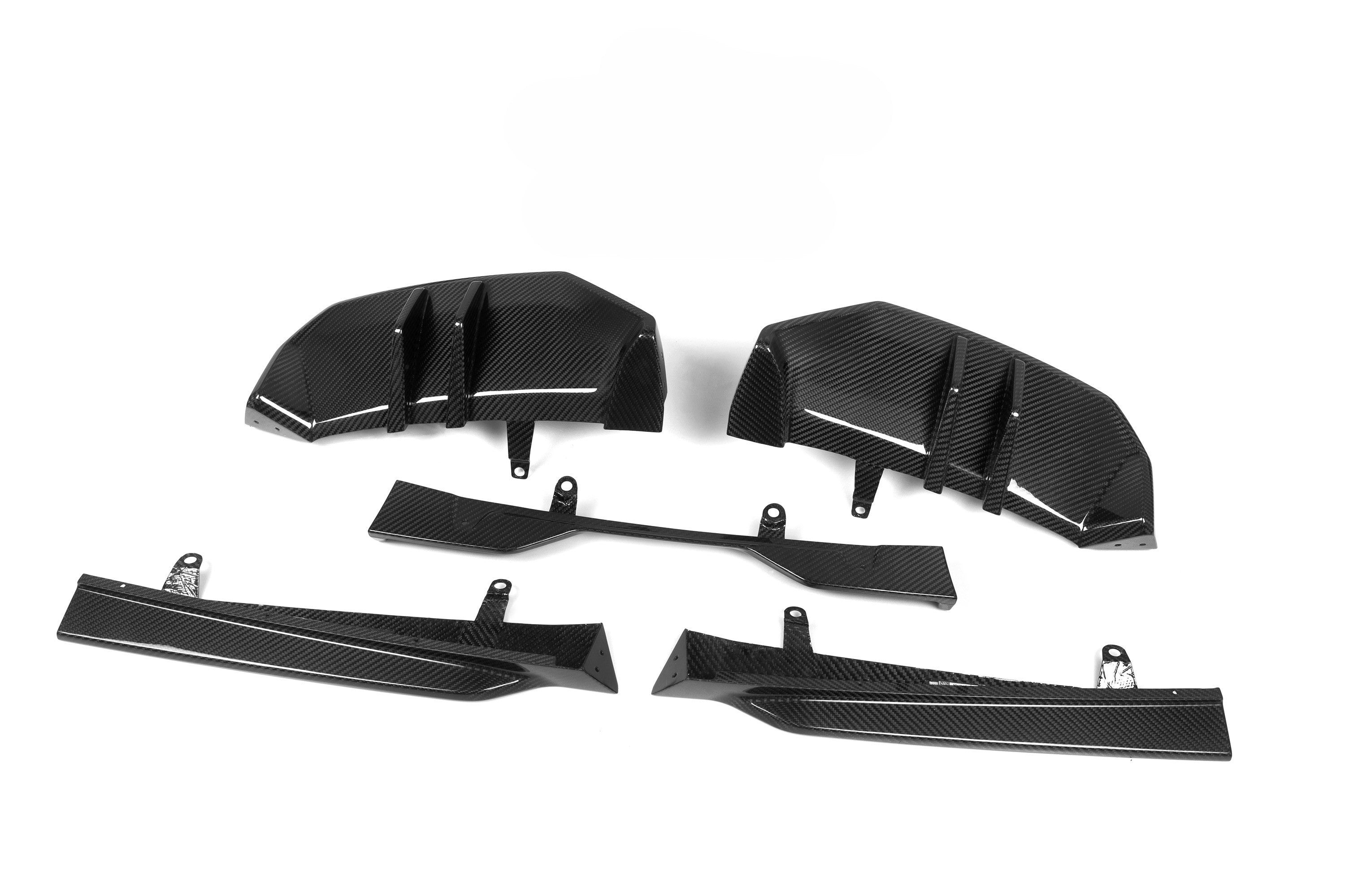 MP Style Pre-Preg Carbon Fibre Rear Diffuser for BMW G60 5 Series 24-Present - Carbon Factory