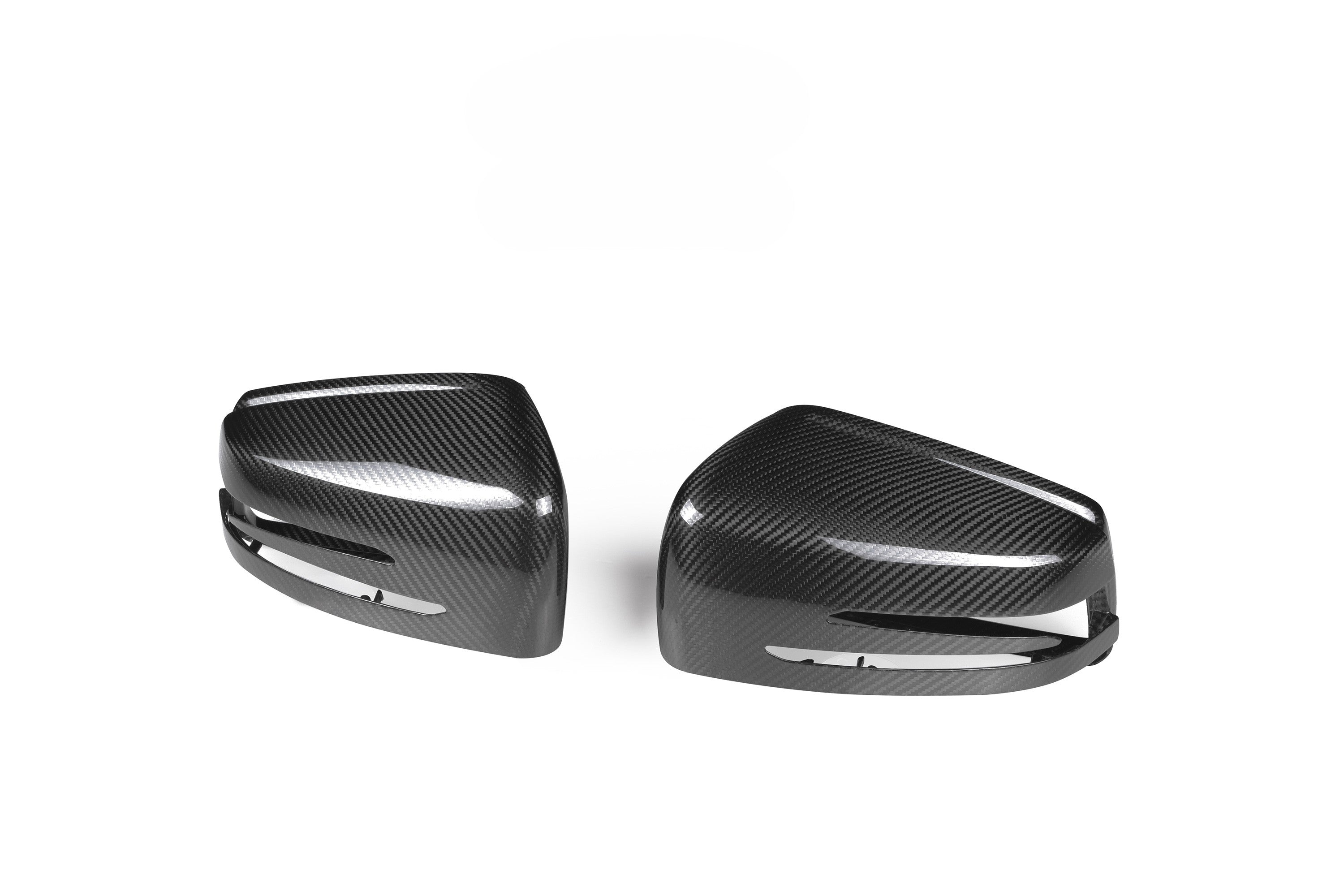 Pre-preg Carbon Fibre Replacement Mirror Covers for Mercedes Benz W463 G Class G Wagon 10-17 - Carbon Factory