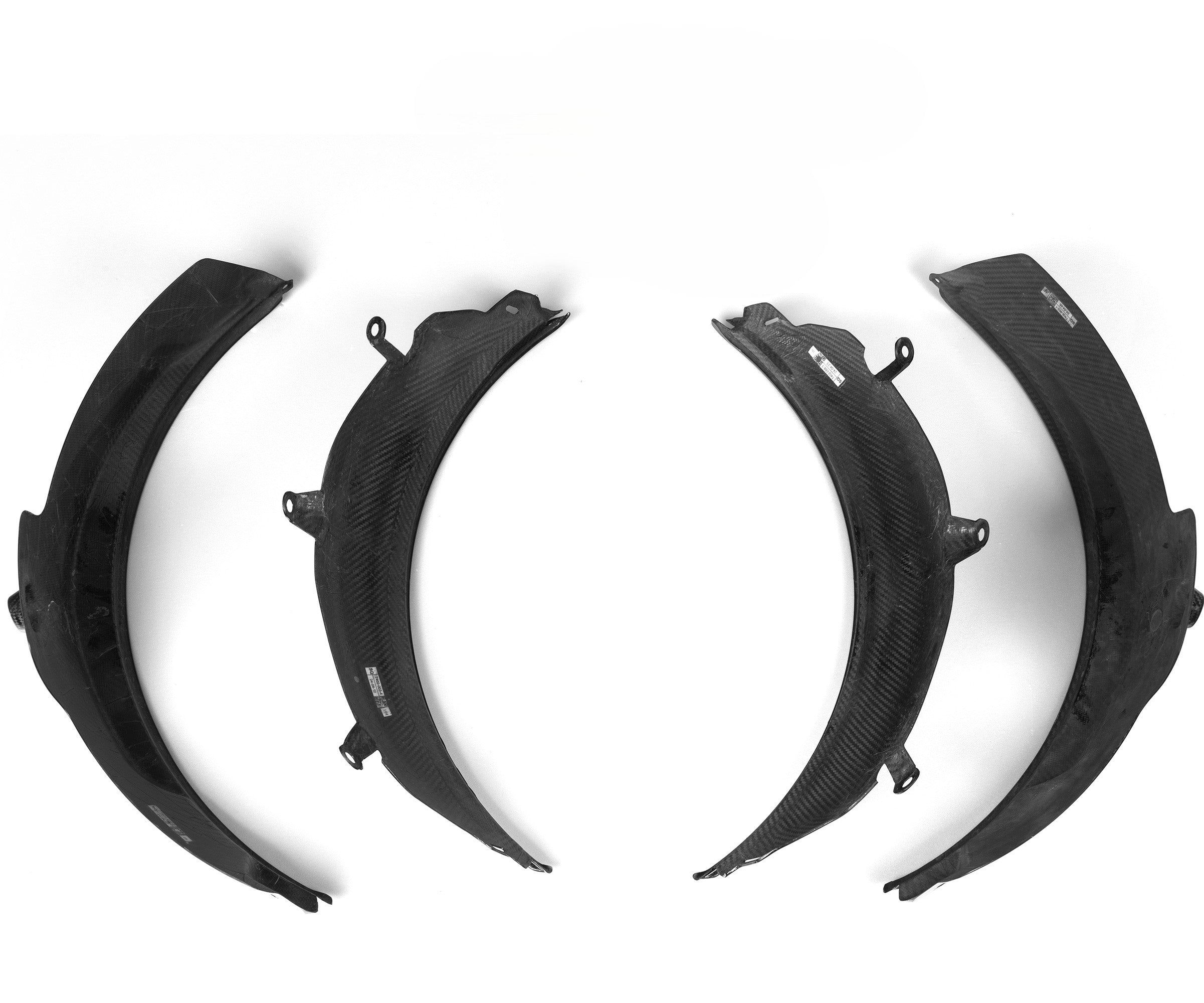 Replacement Pre-Preg Carbon Fibre Wheel Arch Trims for BMW G80 G81 M3 21-Present - Carbon Factory