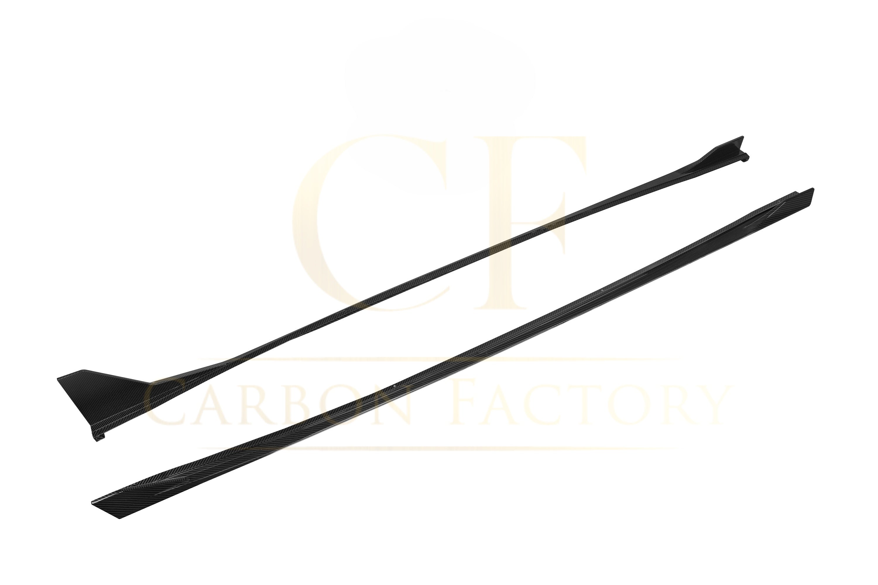 OEM Style Pre-preg Carbon Fiber Side Skirts for Audi RS3 8Y 20-26 - Carbon Factory
