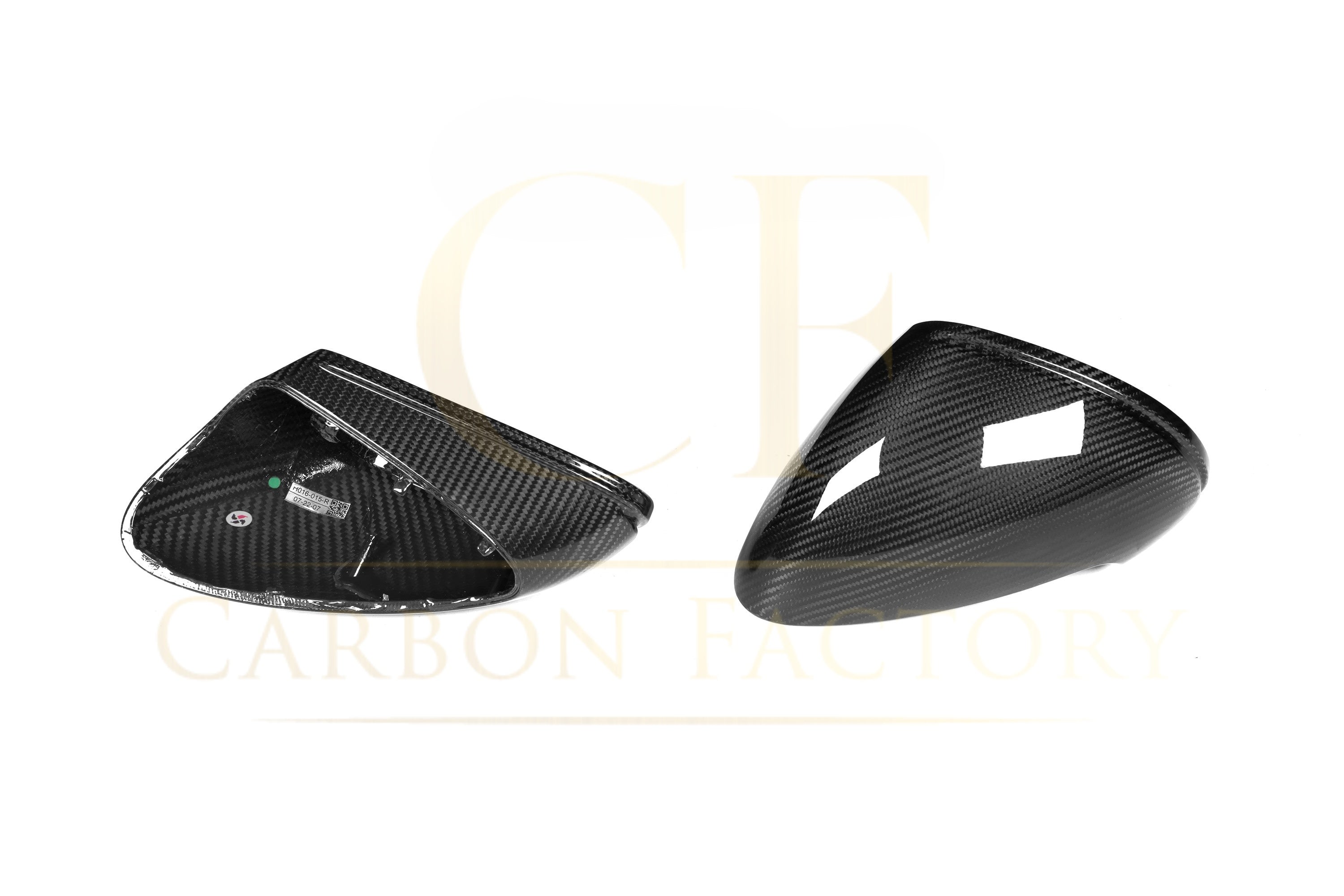 Pre-Preg Carbon Fibre Mirror Covers for Porsche 991 911 LHD 11-15