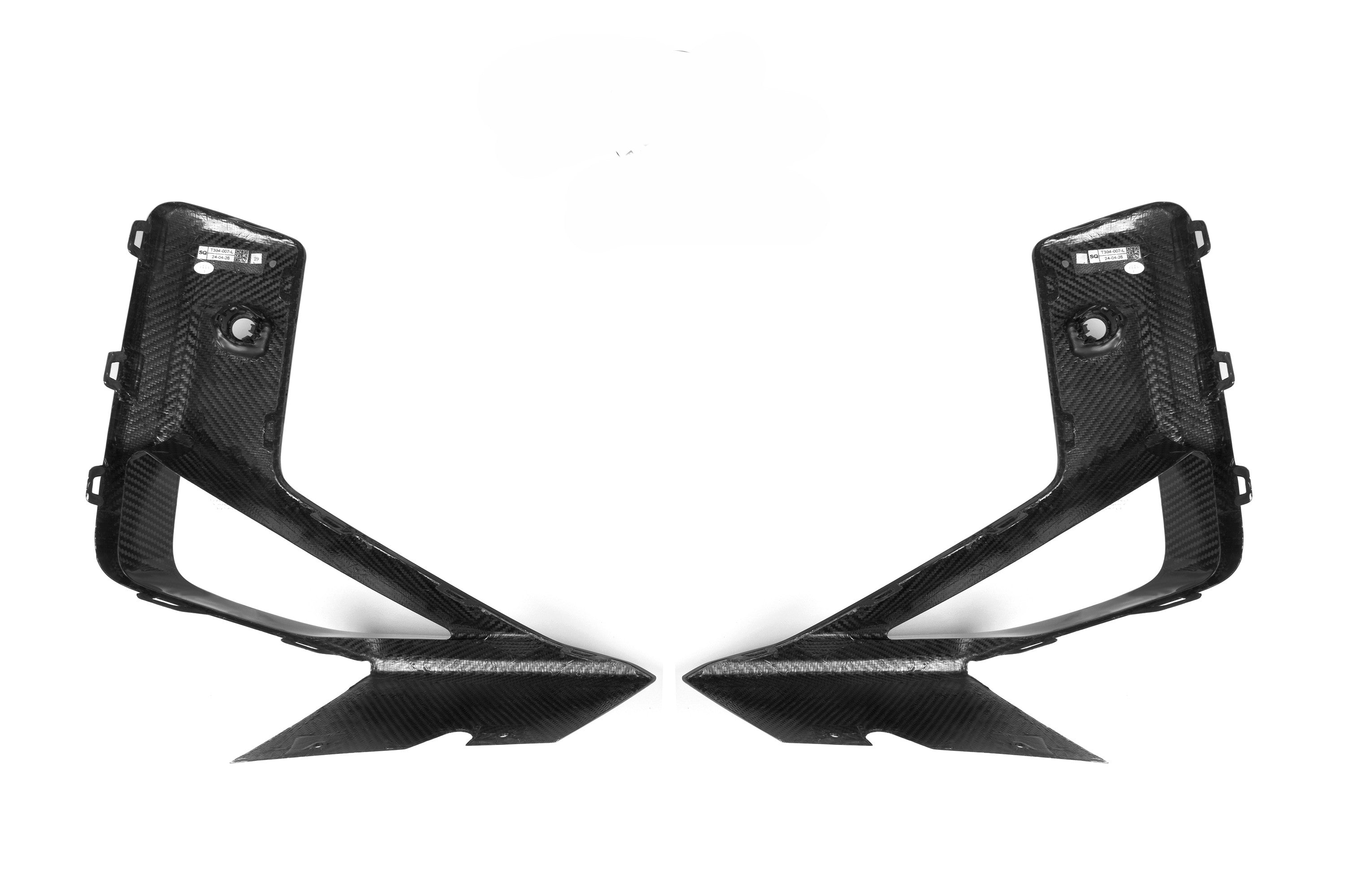 OEM Style Pre-Preg Carbon Fibre Front Bumper Trims for BMW F97 X3M F98 X4M LCI 22-24 - Carbon Factory
