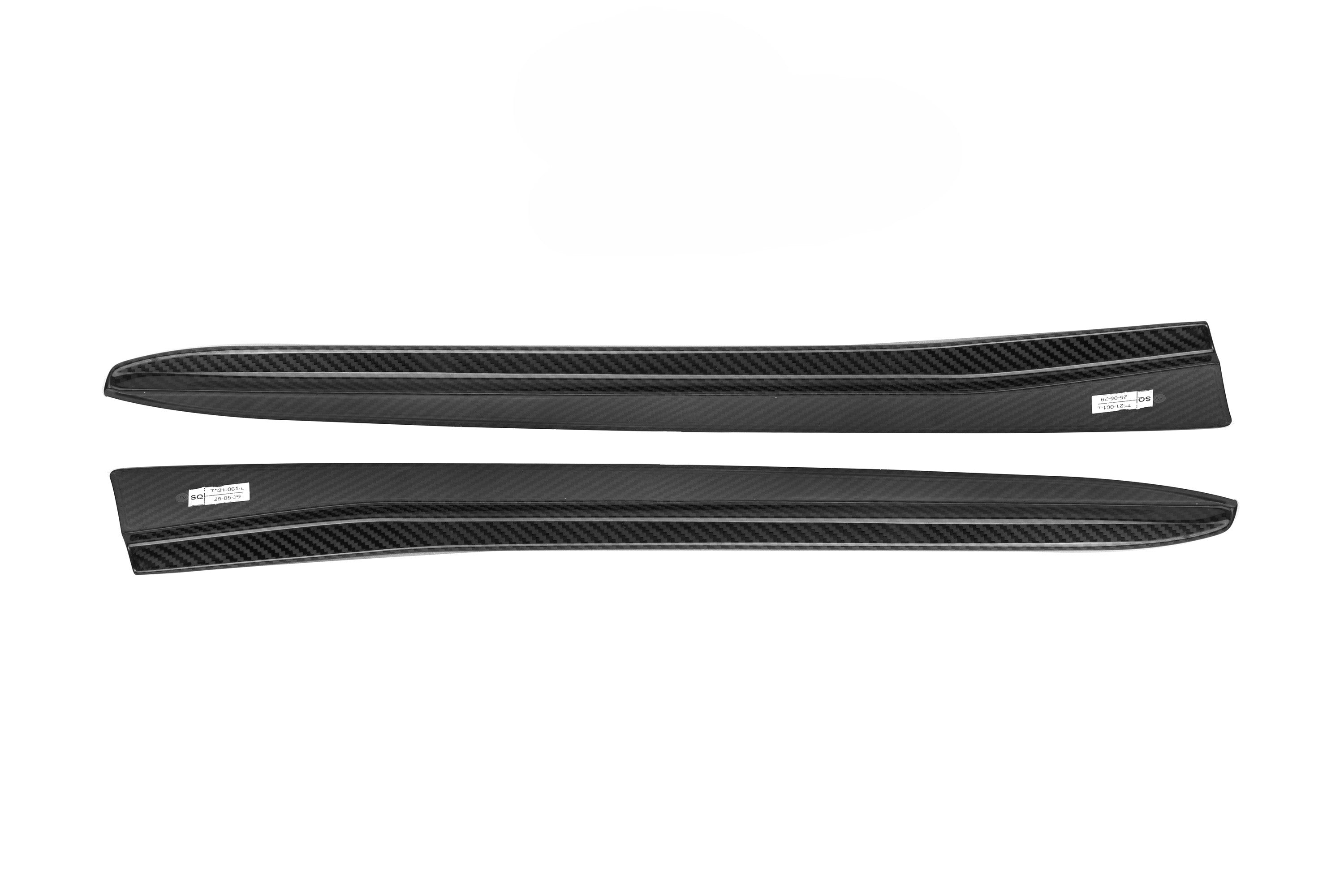 Pre-Preg Carbon Fibre Rear Window Inserts for BMW F98 X4M 19-26 - Carbon Factory