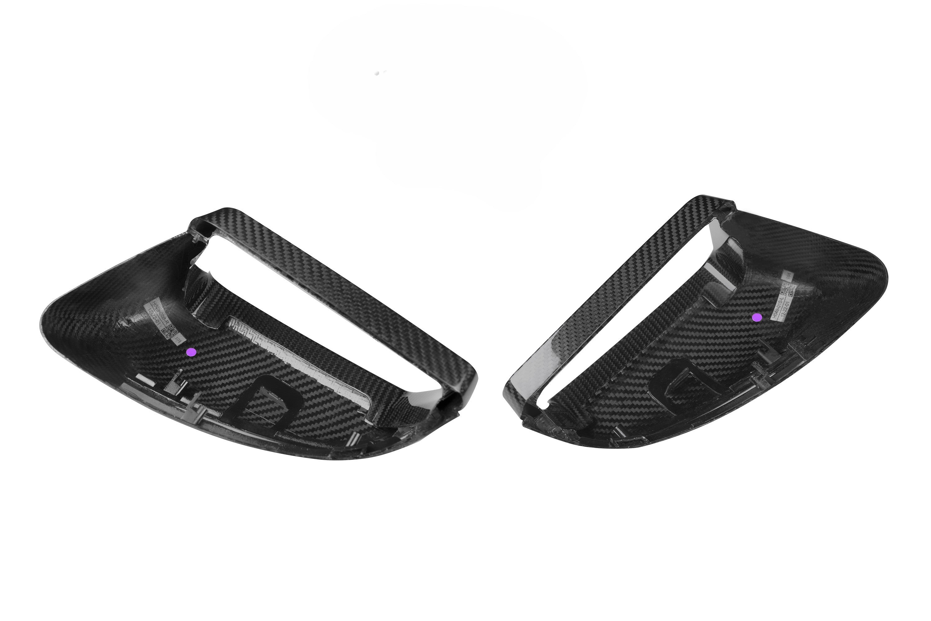 Pre-preg Carbon Fibre Replacement Mirror Covers for Mercedes Benz W463 G Class G Wagon 10-17 - Carbon Factory