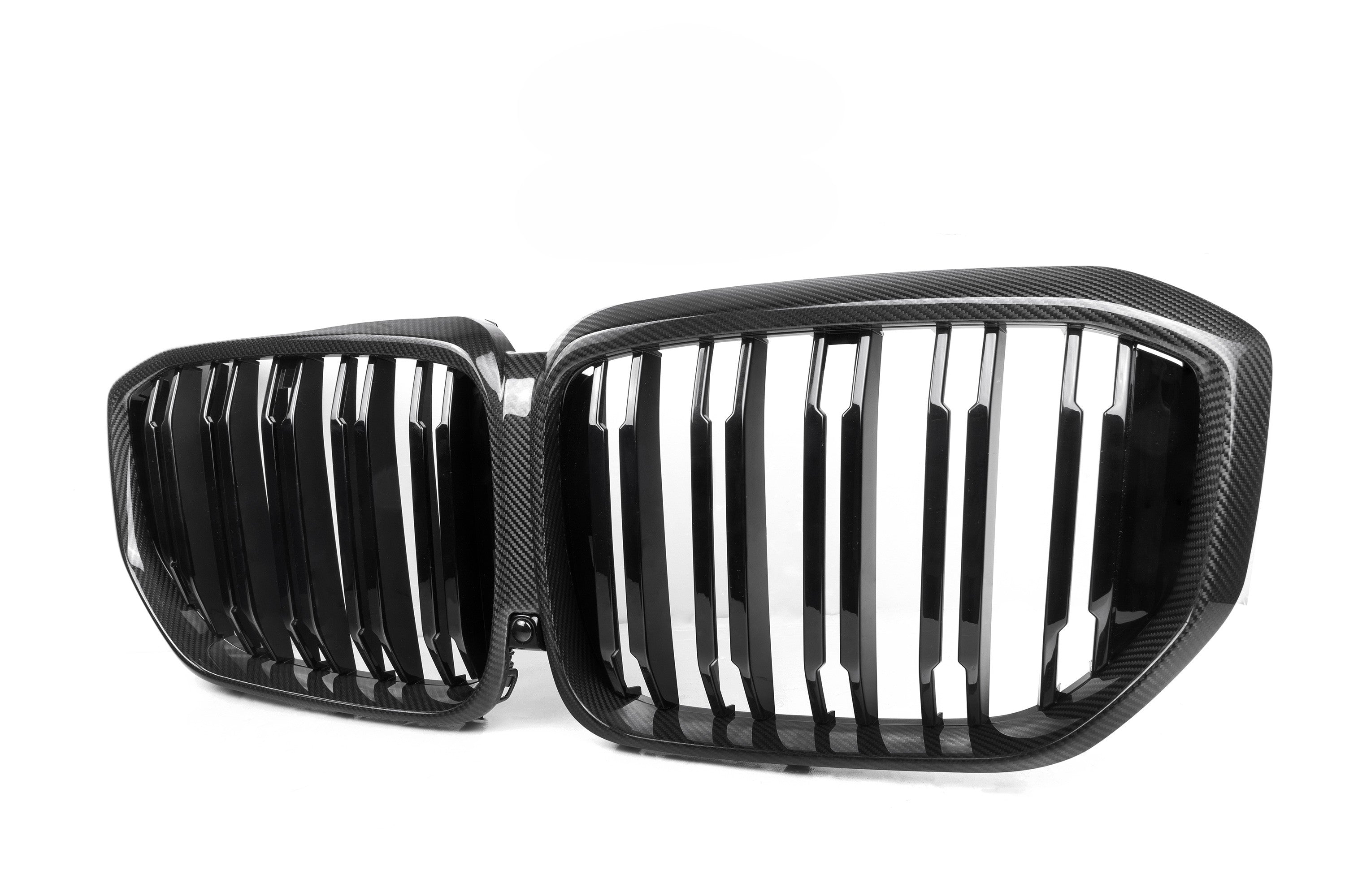 Double Slat Pre-preg Carbon Fibre Front Grille for BMW G05 X5 LCI 23-25 - Carbon Factory