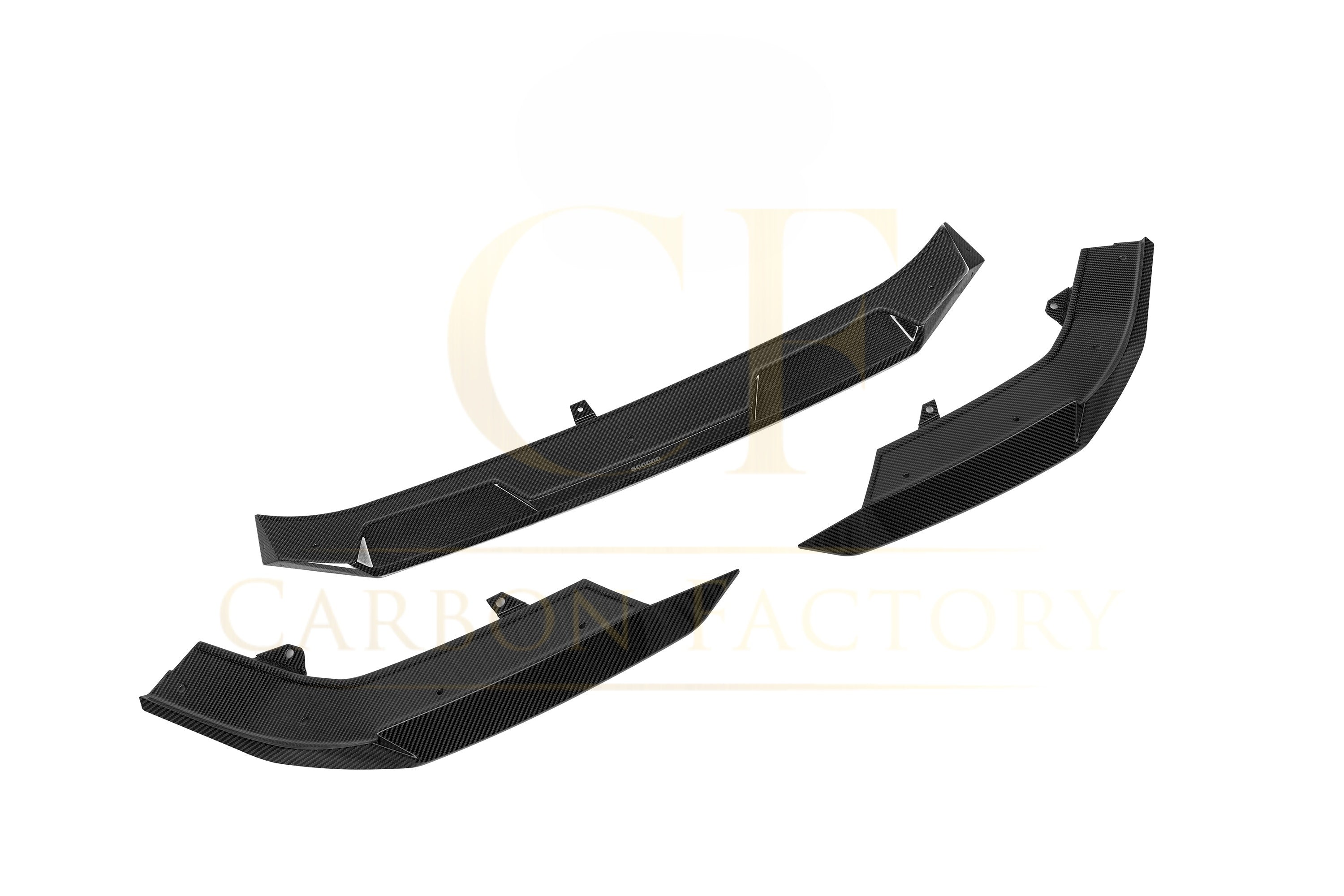 SQ-V2 Style Pre-preg Carbon Fiber Front Splitter for Audi RS3 8Y 24-26 - Carbon Factory
