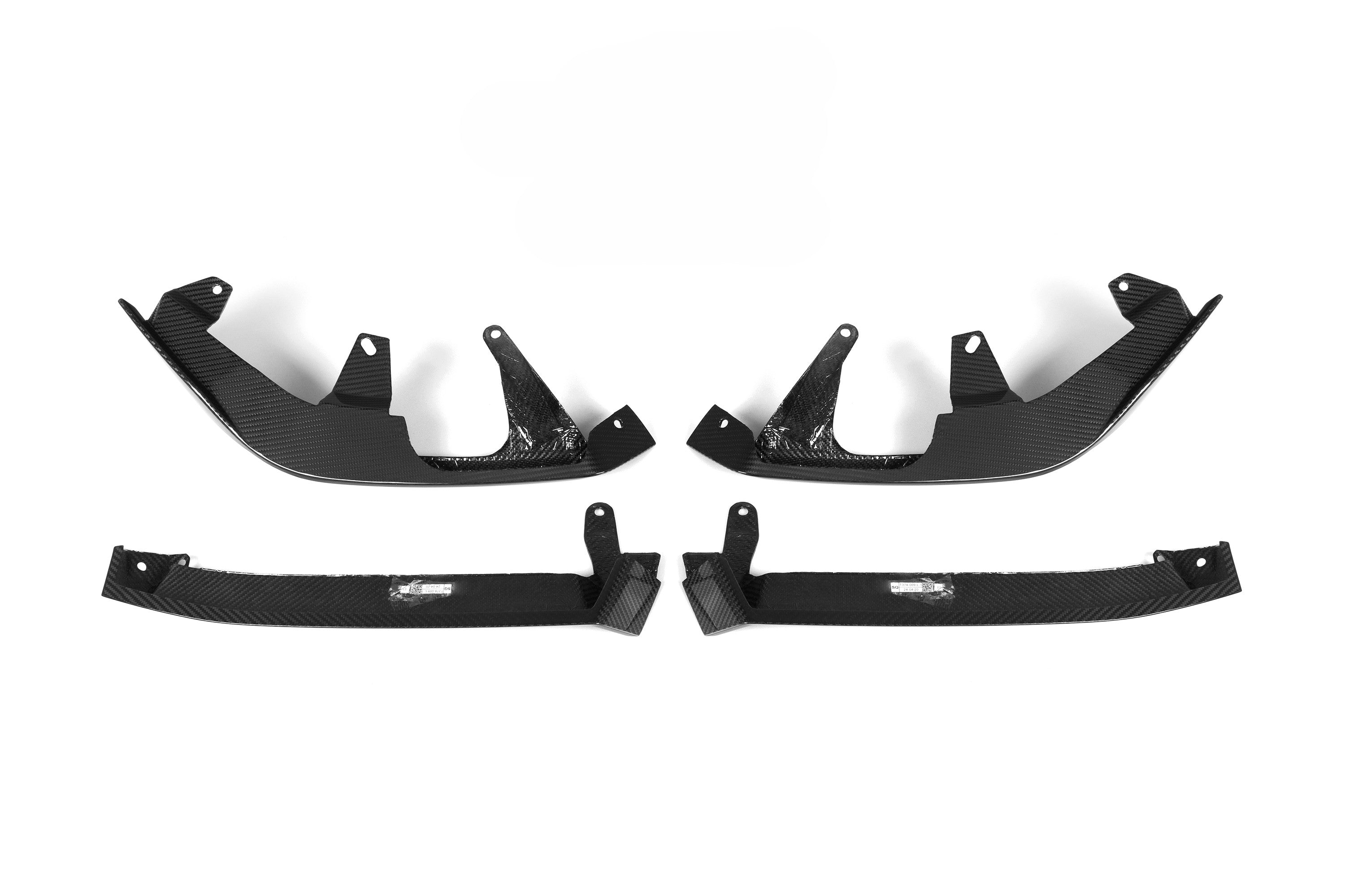 MP Style Pre-Preg Carbon Fibre Front Splitter for BMW G60 5 Series & i5 24-Present - Carbon Factory