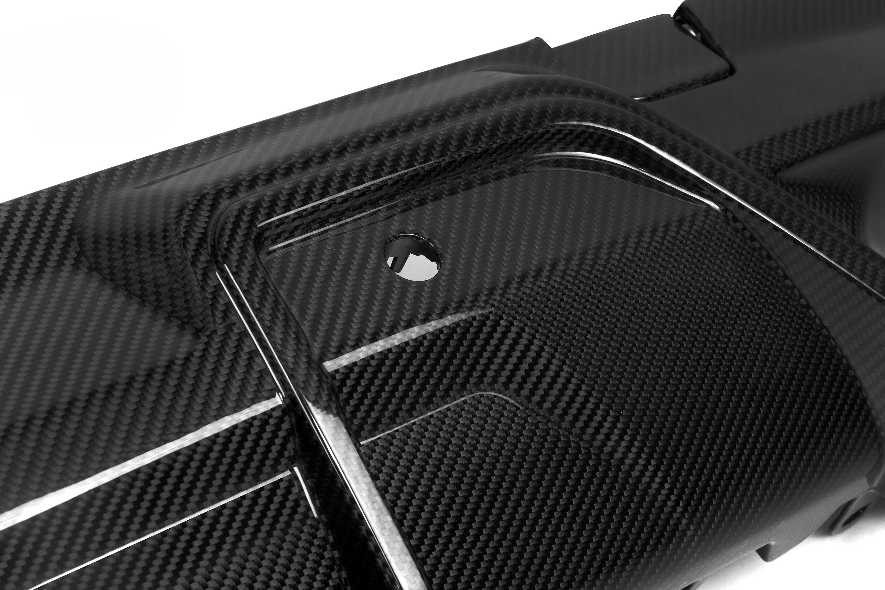OEM Style Pre-preg Carbon Fibre Rear Diffuser for BMW F95 X5M & F96 X6M 24-Present - Carbon Factory