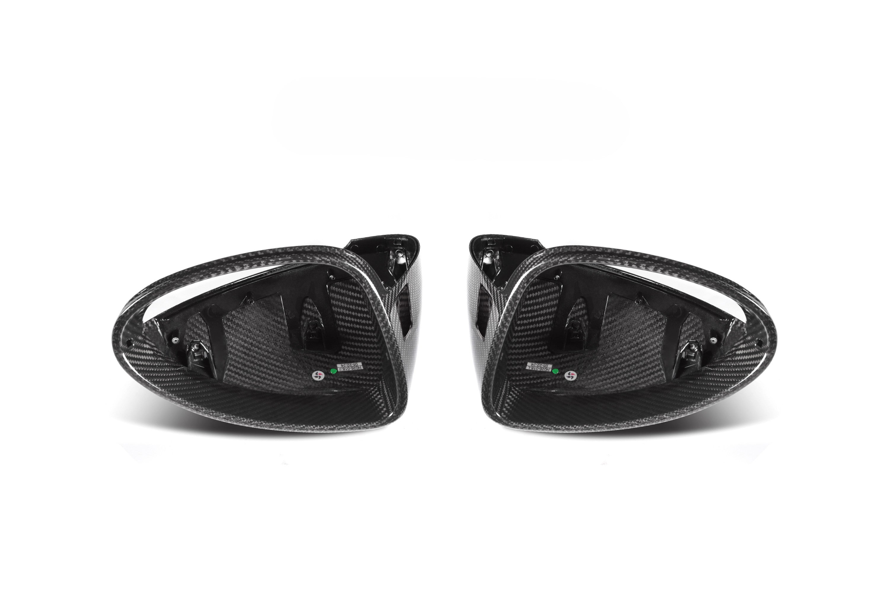 Pre-Preg Carbon Fibre Mirror Covers for Porsche Cayenne 958.2 14-18 LHD - Carbon Factory