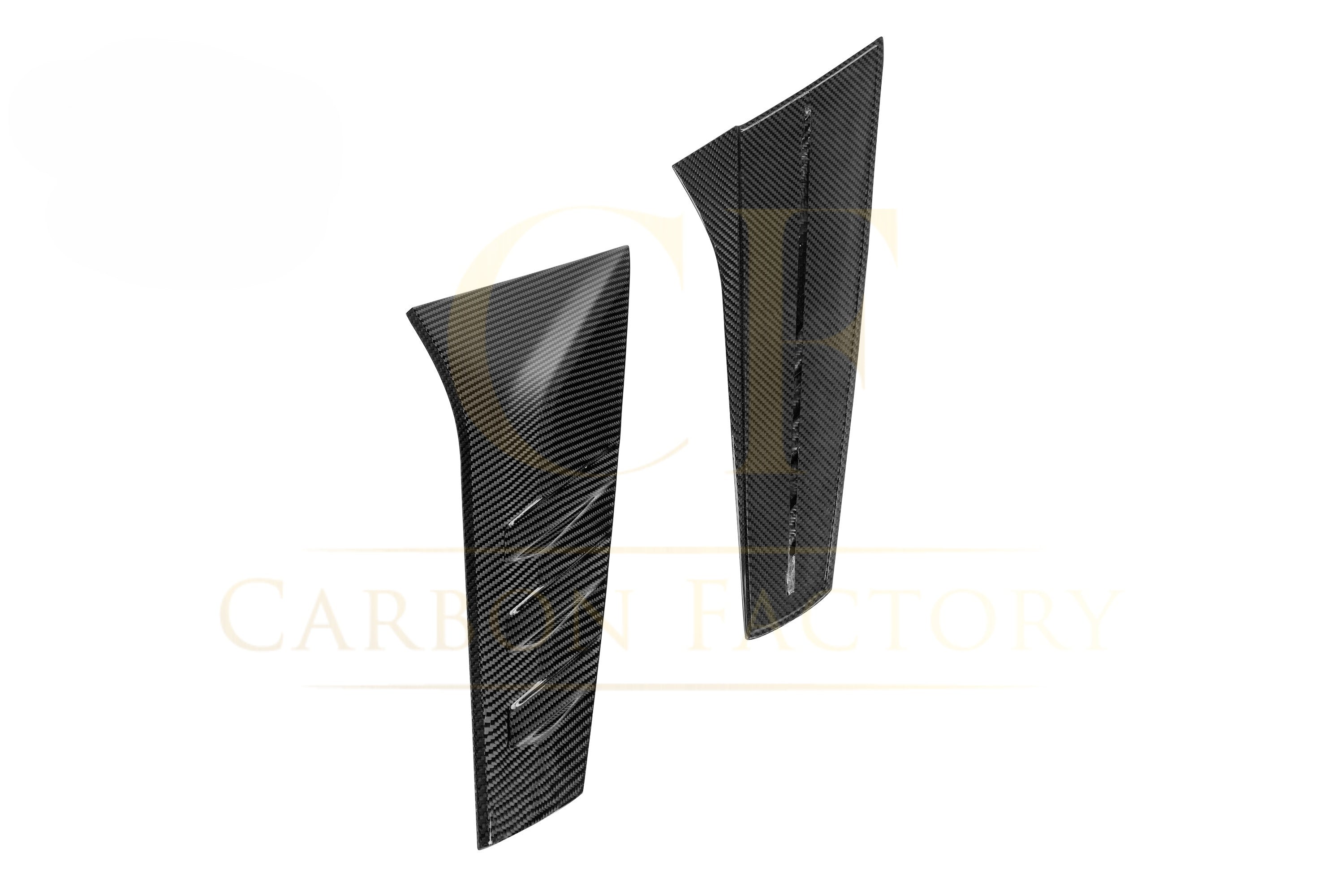 SQ Style Pre-preg Carbon Fiber Rear Window Fins for Audi RS3 8Y Sportback 20-26 - Carbon Factory
