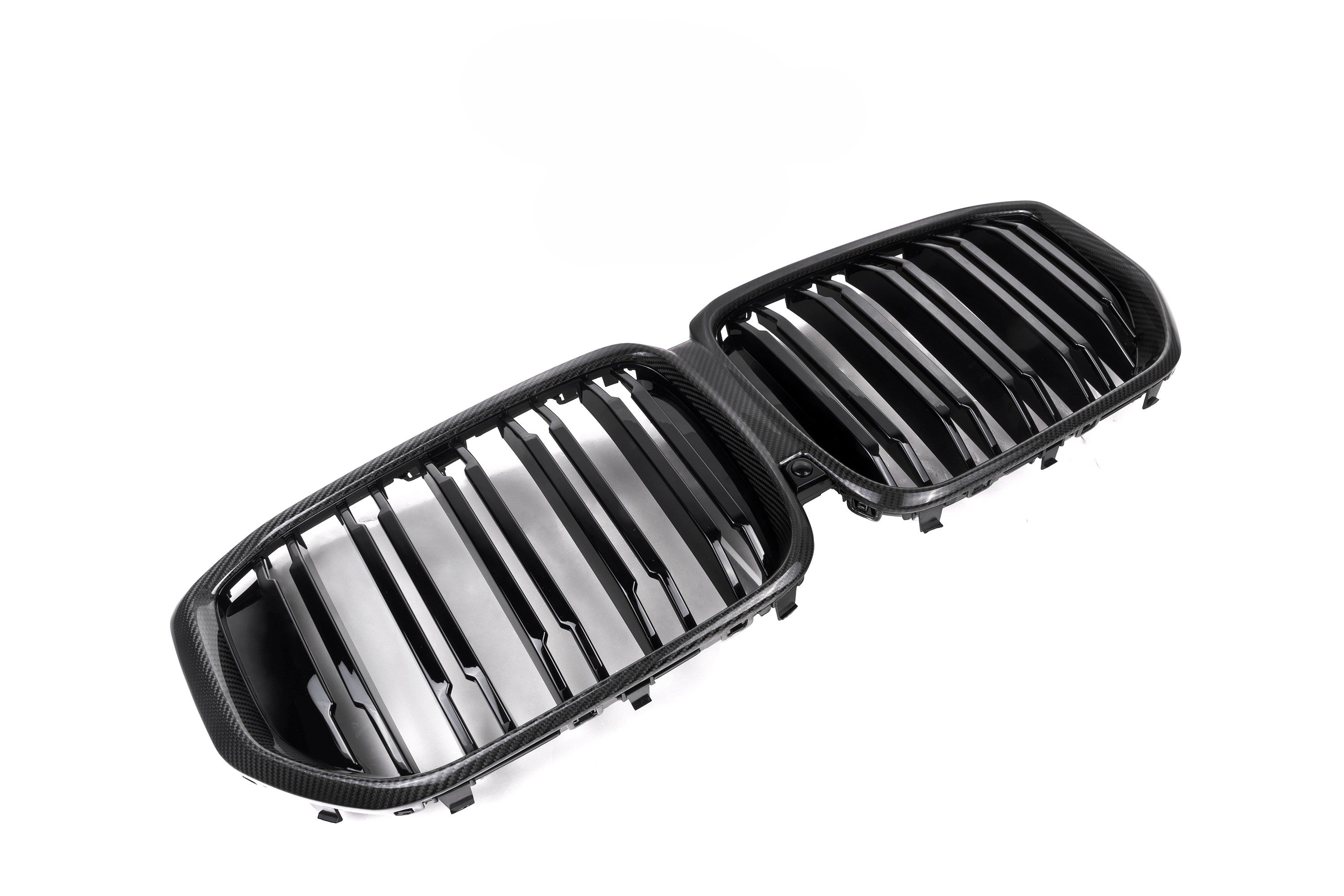 Double Slat Pre-preg Carbon Fibre Front Grille for BMW G05 X5 LCI 23-25 - Carbon Factory