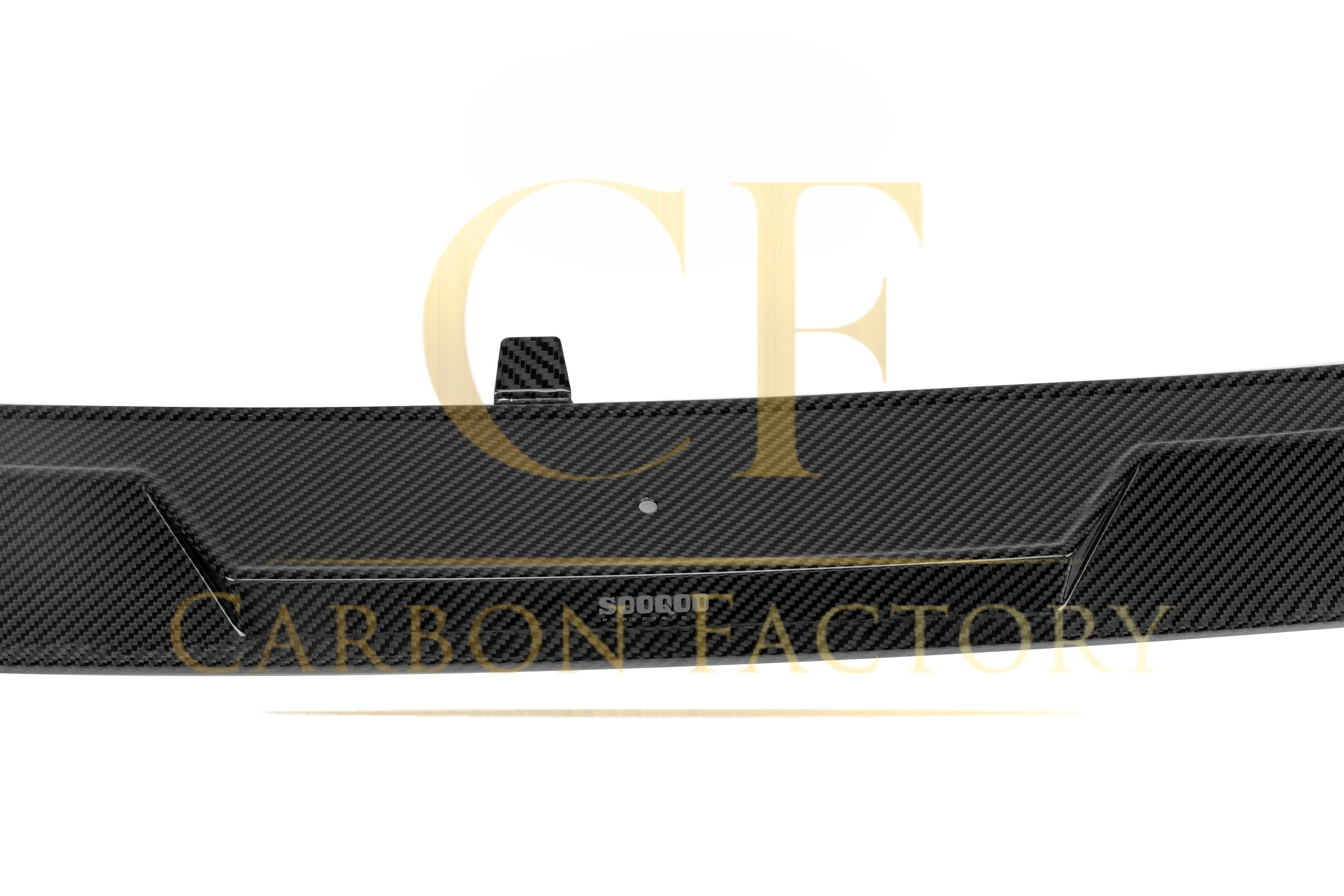 SQ-V1 Style Pre-preg Carbon Fiber Front Splitter for Audi RS3 8Y 24-26 - Carbon Factory