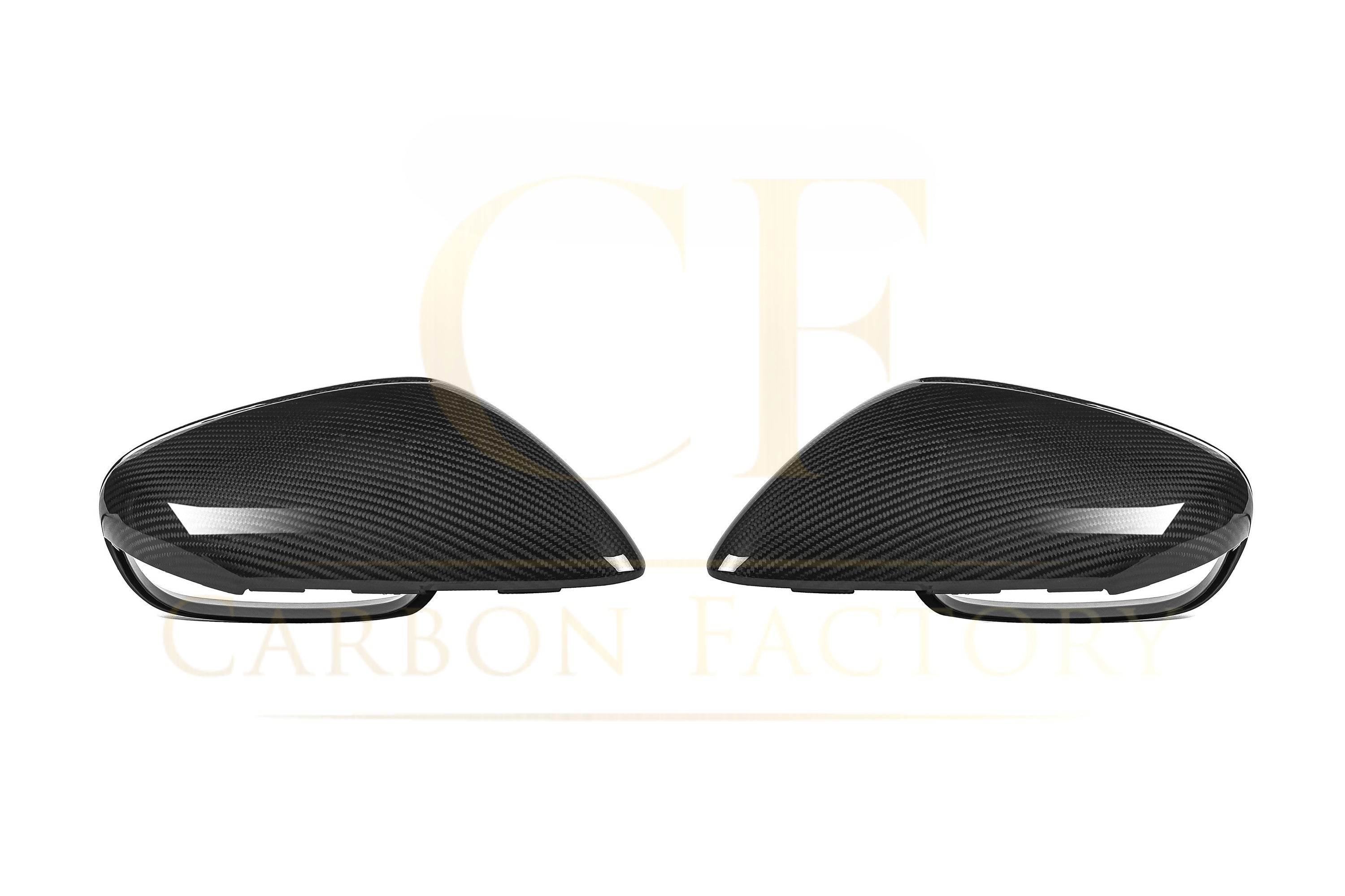 Pre-Preg Carbon Fibre Mirror Covers for Porsche 992 911 LHD 19-Present - Carbon Factory