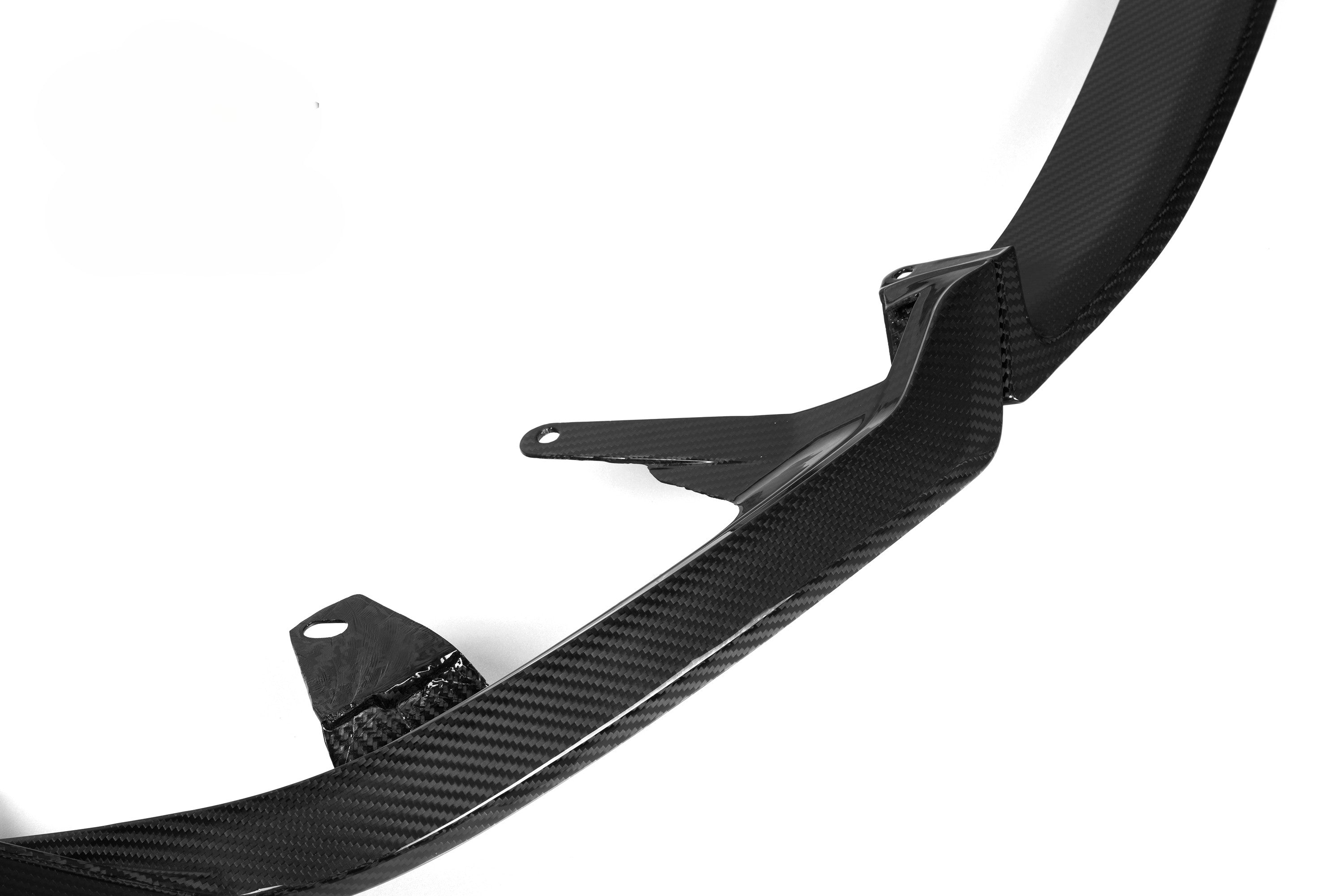 MP Style Pre-Preg Carbon Fibre Front Splitter for BMW G60 5 Series & i5 24-Present - Carbon Factory