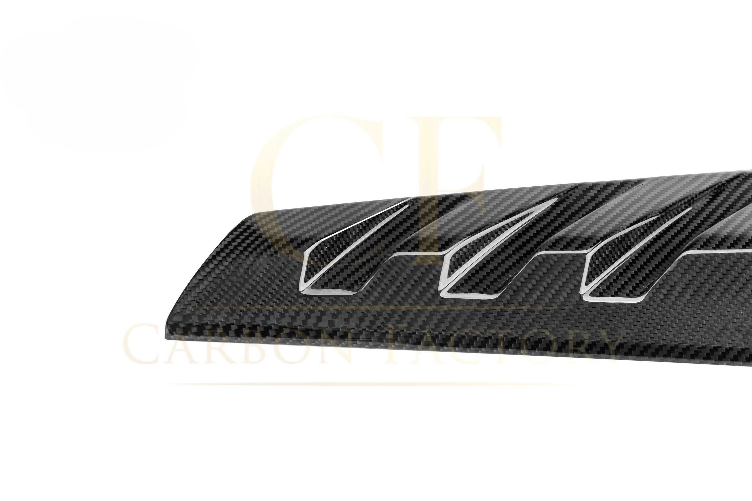 SQ Style Pre-preg Carbon Fiber Rear Window Fins for Audi RS3 8Y Sportback 20-26 - Carbon Factory