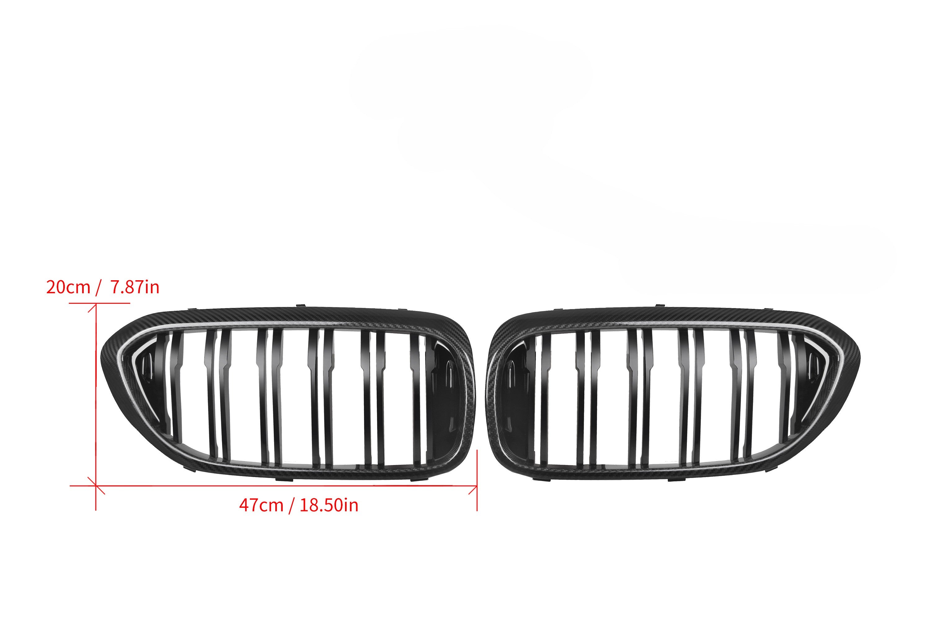 Pre-Preg Carbon Fibre Front Grille for BMW G30 5 Series inc F90 M5 Pre LCI 17-20 - Carbon Factory