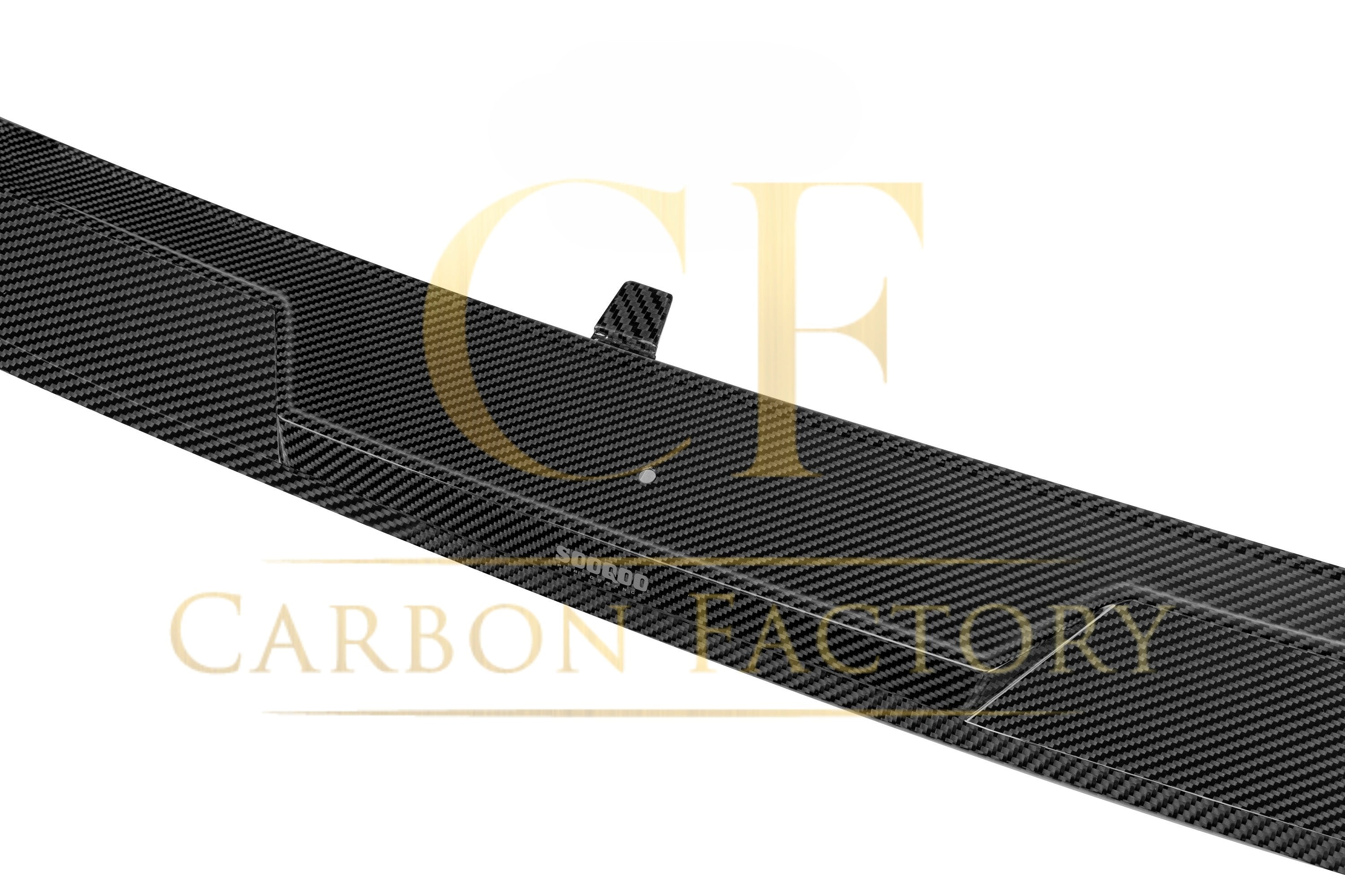 SQ-V1 Style Pre-preg Carbon Fiber Front Splitter for Audi RS3 8Y 24-26 - Carbon Factory