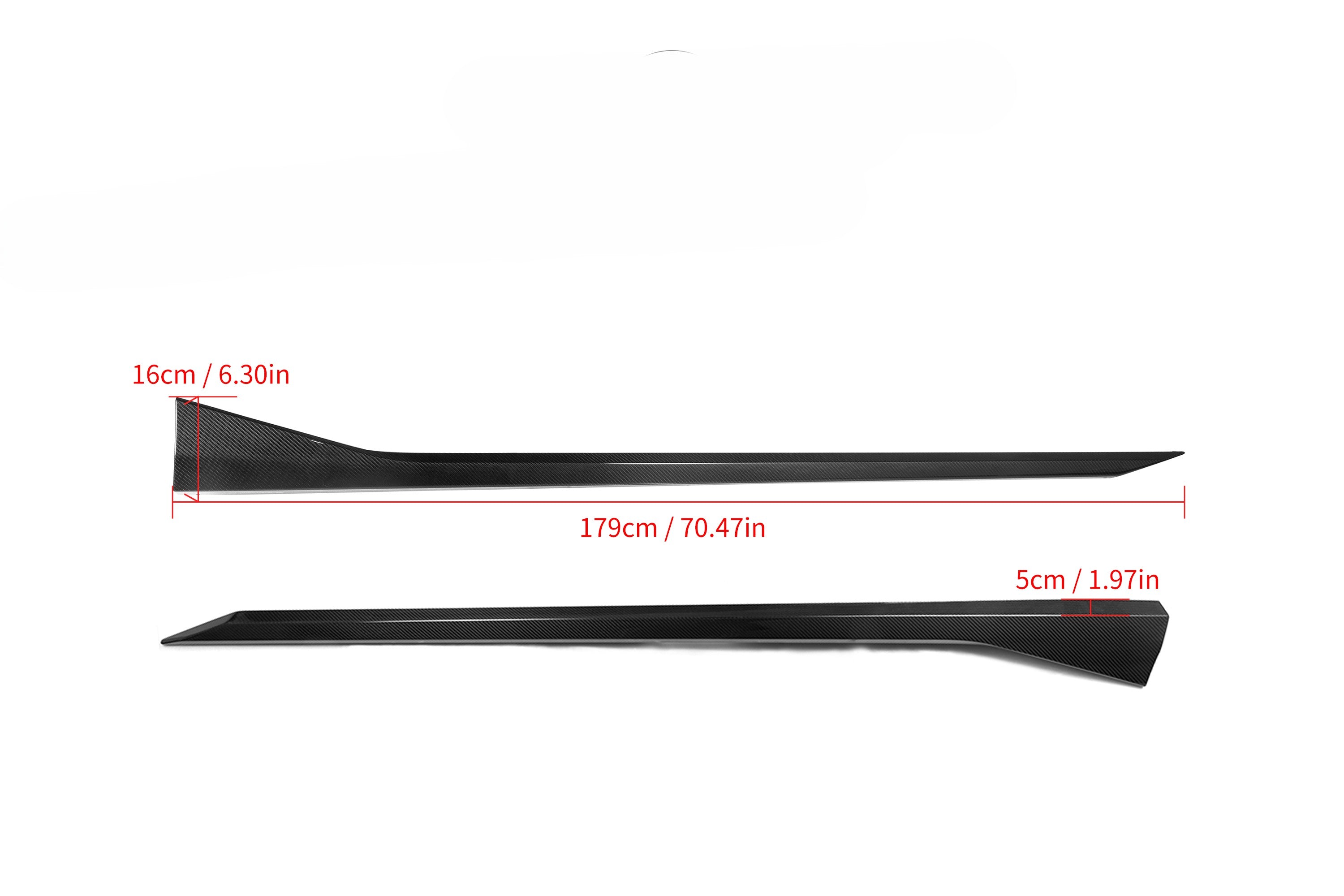 MP Style Pre-Preg Carbon Fibre Side Skirts for BMW G90 G99 M5 2025-Present - Carbon Factory