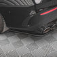 Gloss Black Rear Bumper Spats for Mercedes Benz W118 CLA45S 19-Present - Carbon Factory