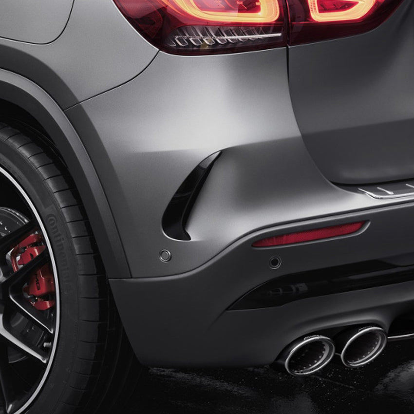 Gloss Black Rear Canards for Mercedes Benz H247 GLA 20-Present