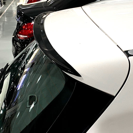 AMG Style Gloss Black Roof Spoiler for Mercedes Benz W205 C Class Estate 15-21
