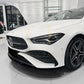 AMG Style Gloss Black Front Splitter for Mercedes Benz W118 CLA 24-Present - Carbon Factory