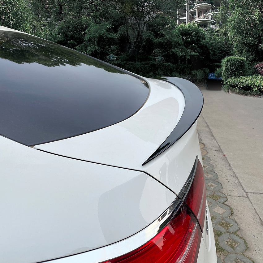 V Style Gloss Black Boot Spoiler for Mercedes Benz C253 GLC Coupe 15-22