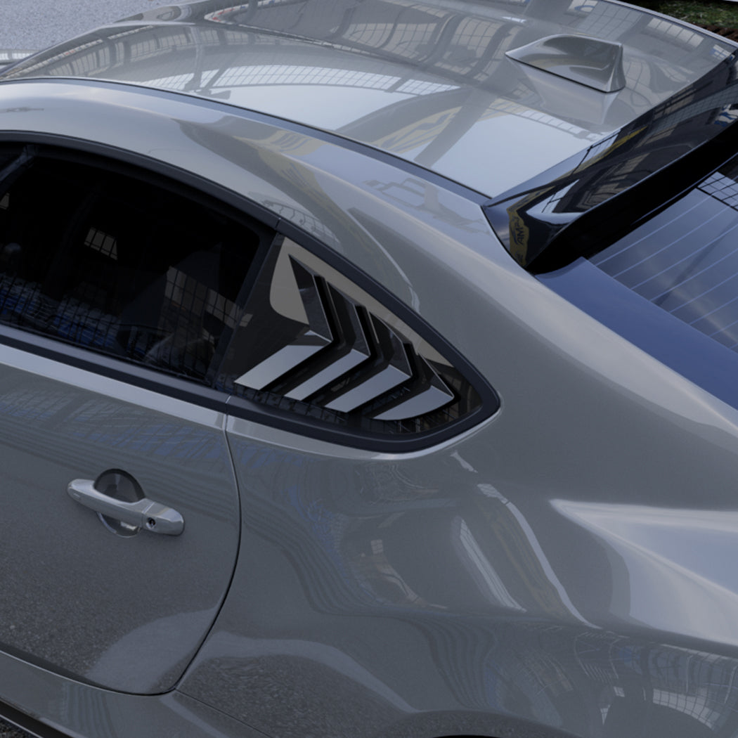 Gloss Black Window Louvers for Toyota GR86 22-26
