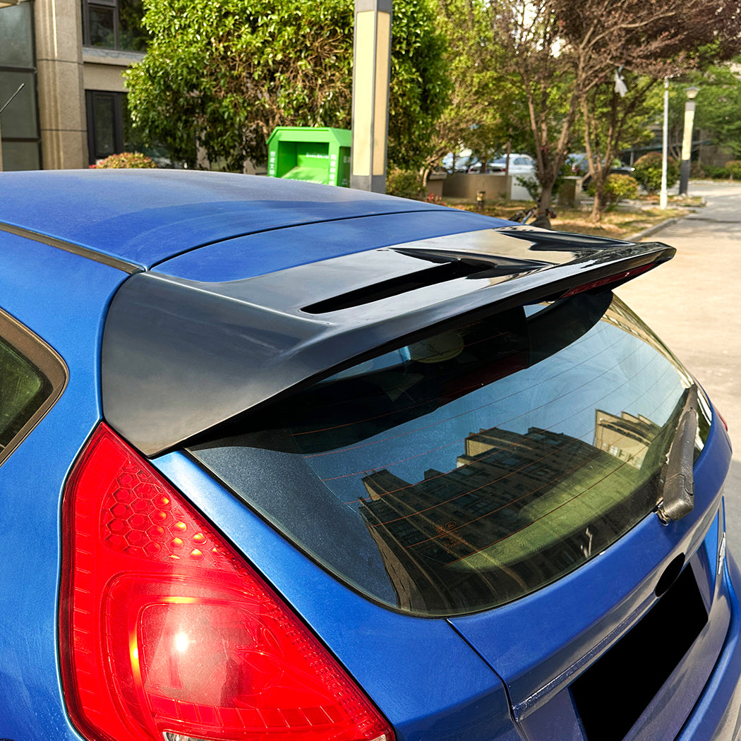 Gloss Black Roof Spoiler for Ford Fiesta B299 MK7 MK7.5 Standard model 08-17