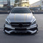 AMG Style Gloss Black Front Splitter for Mercedes Benz W117 CLA AMG 16-19
