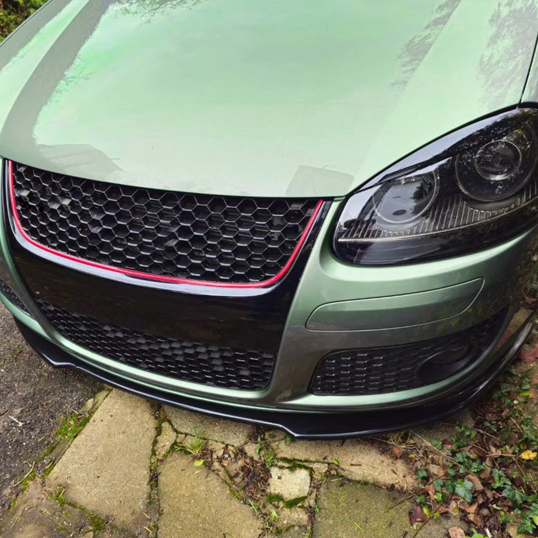 Gloss Black Front Splitter for VW Golf MK5 GTI 03-08
