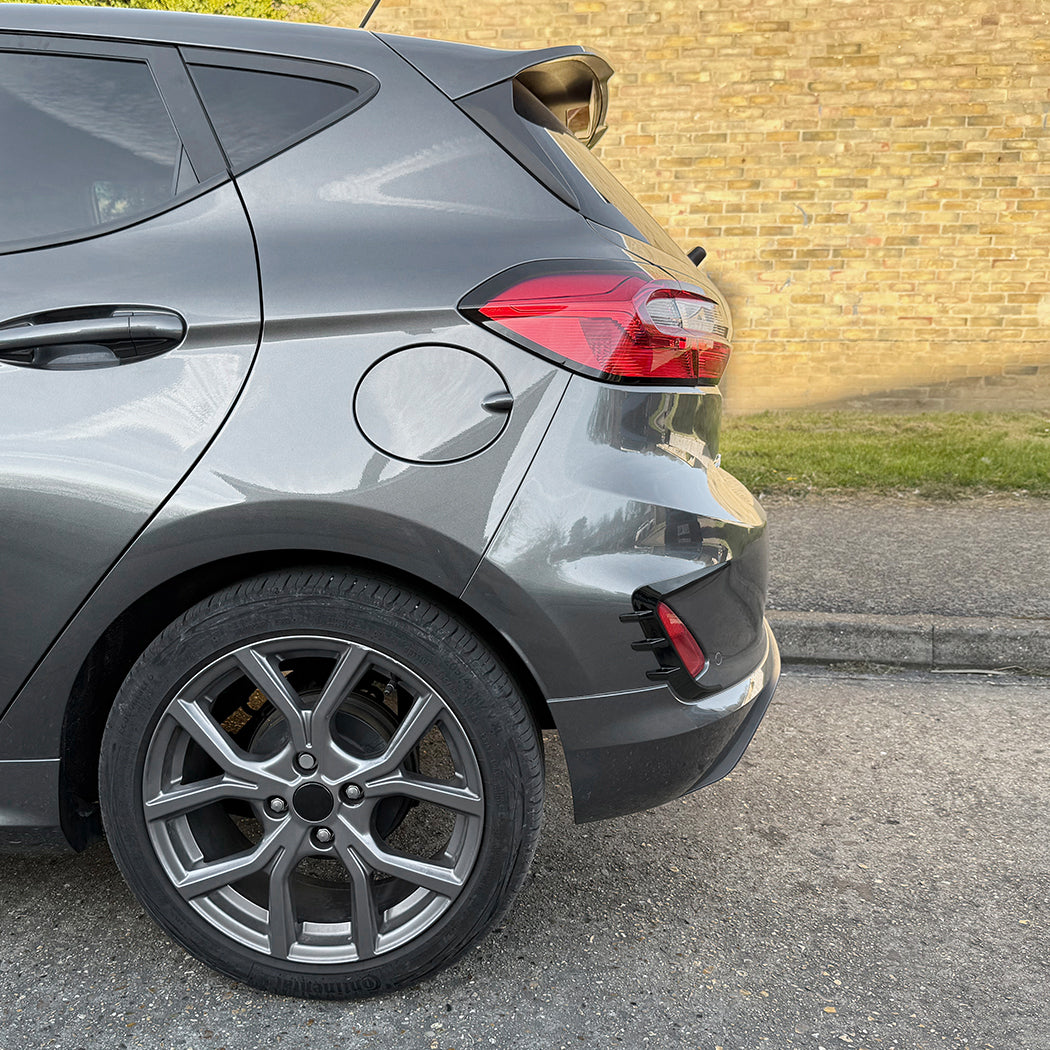 Gloss Black Rear Canards for Ford Fiesta B479 MK8 MK8.5 18-23