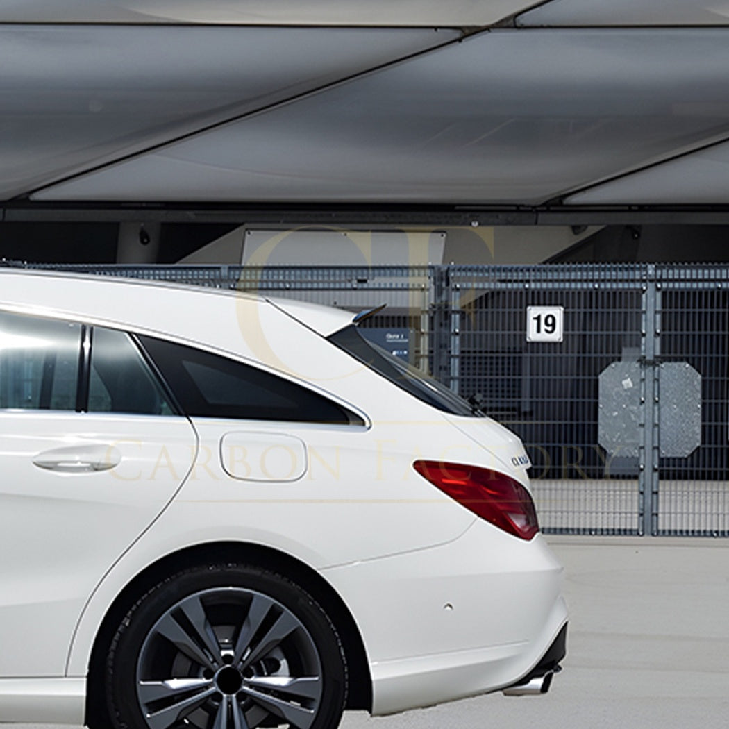 Gloss Black Side Spoiler for Mercedes Benz W117 CLA Estate 13-19