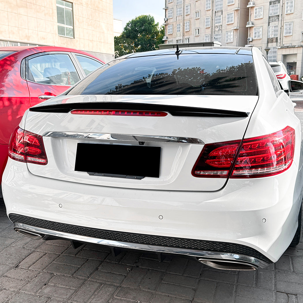 AMG Style Gloss Black Boot Spoiler for Mercedes Benz W212 E Class Coupe AMG 10-17 - Carbon Factory