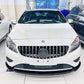 AMG Style Gloss Black Front Splitter for Mercedes Benz W176 A Class 13-15