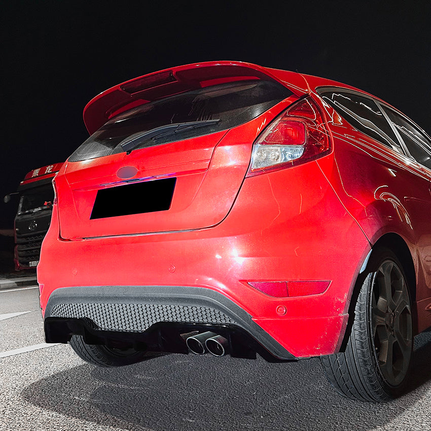 Gloss Black Diffuser for Ford Fiesta ST B299 MK7 MK7.5 08-17