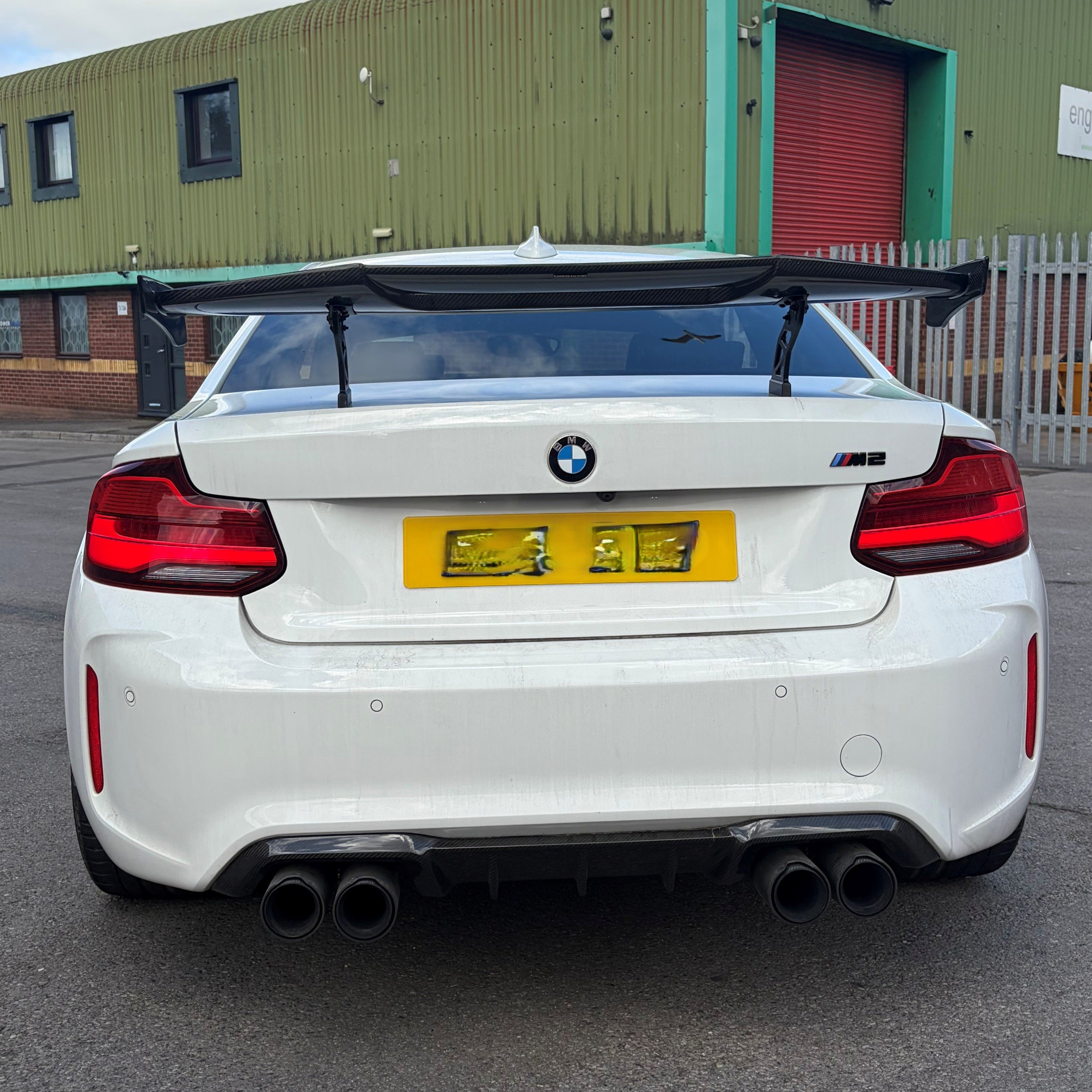 MAD Style Carbon Fibre Boot Spoiler for BMW F80 M3 F82 F83 M4 F87 M2 14-20