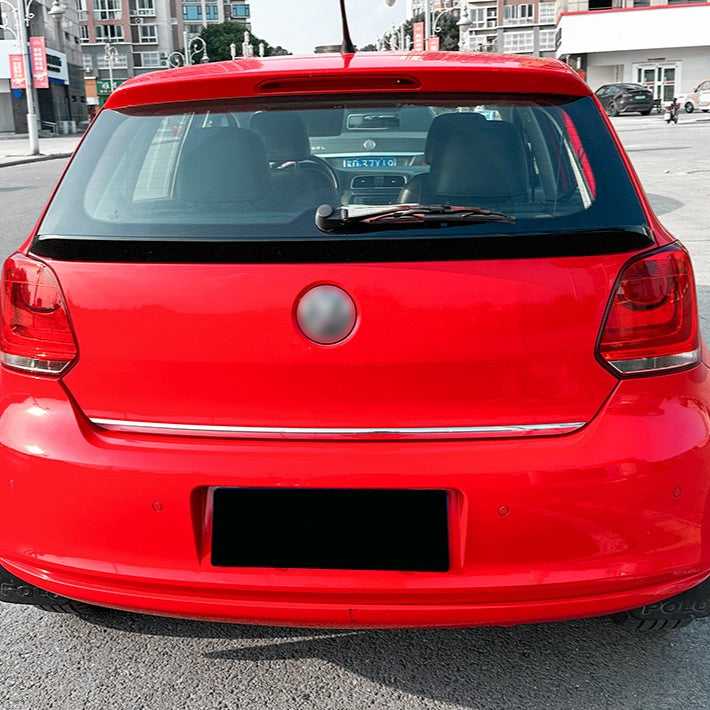 Gloss Black Mid Spoiler for VW Polo MK5 10-17