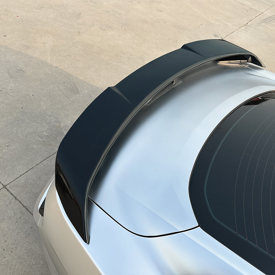 GT Style Gloss Black Boot Spoiler for Ford Mustang S550 MK6 15-23