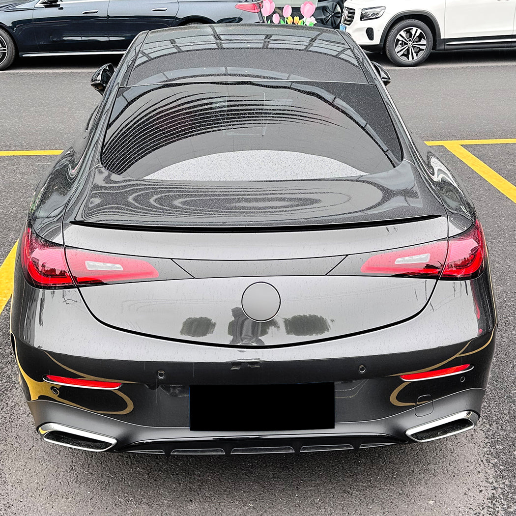 A Style Gloss Black Boot Spoiler for Mercedes Benz C236 GLE Coupe 24-Present