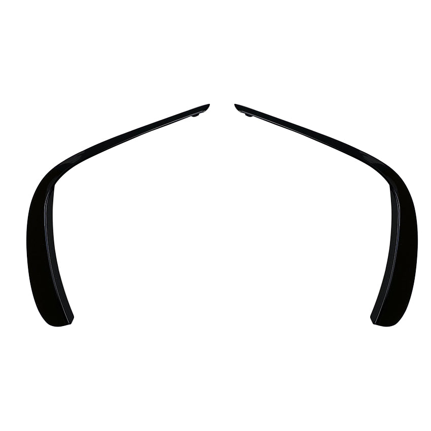 Gloss Black Front Canards for Mercedes Benz W213 C238 E Class AMG 21-23 - Carbon Factory