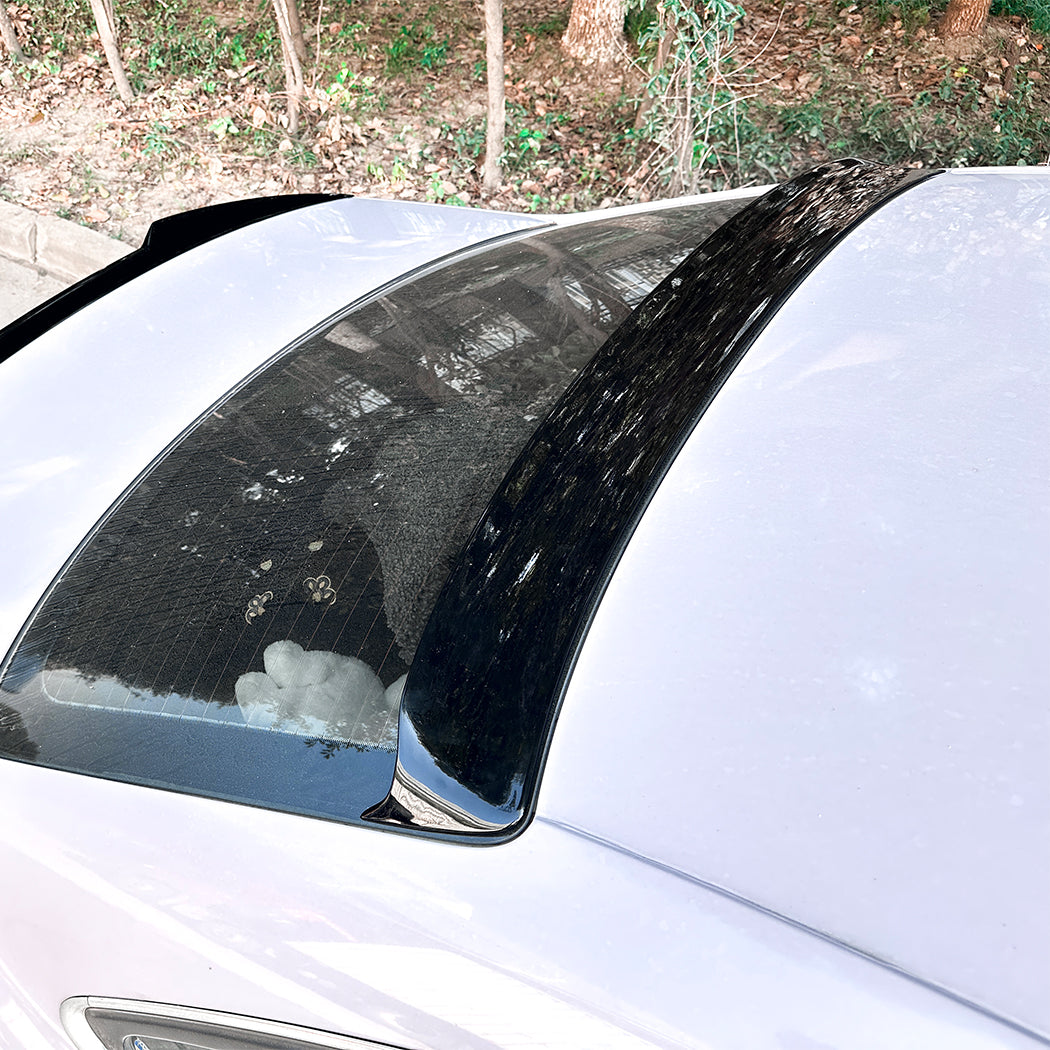 Gloss Black Roof Spoiler for Audi S4 B8 B8.5 08-15 - Carbon Factory