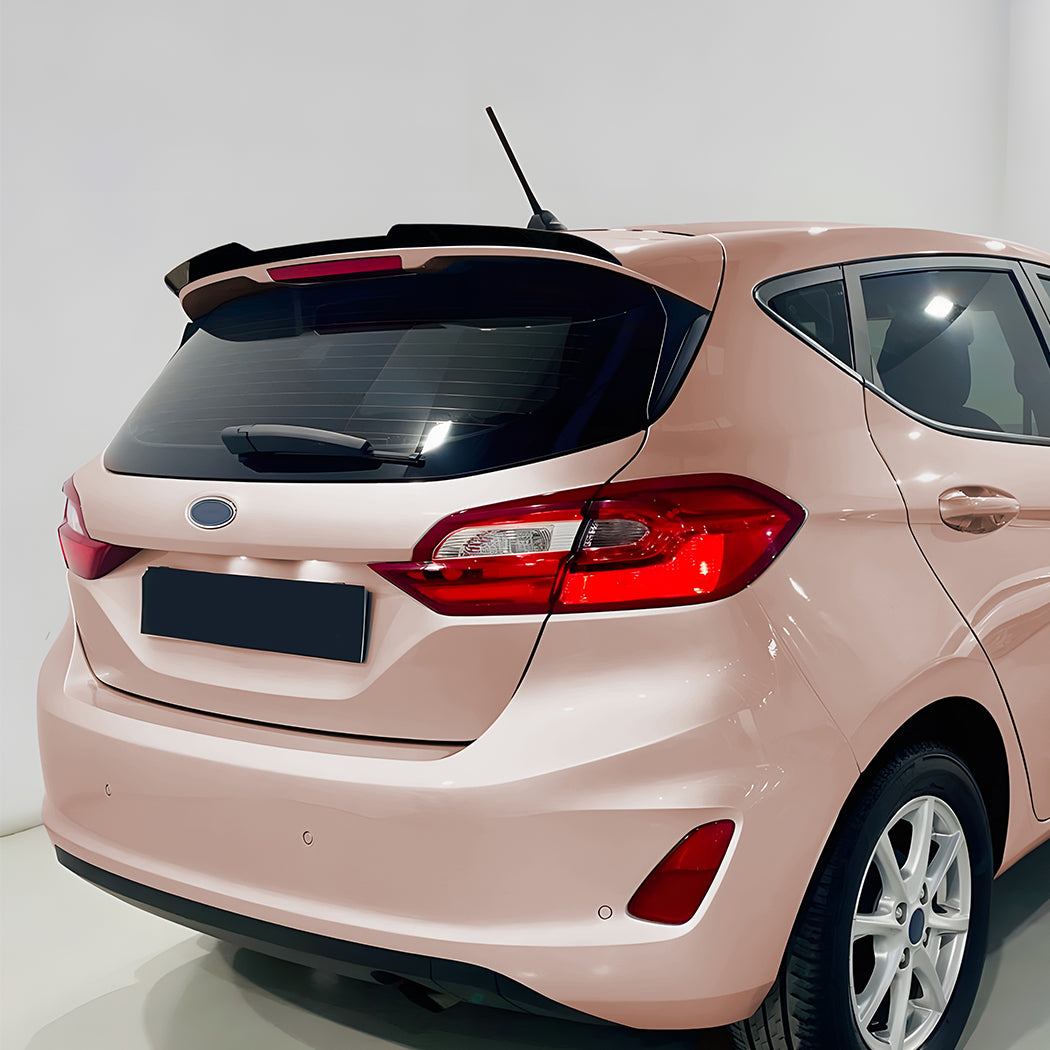 Gloss Black Roof Spoiler for Ford Fiesta B479 MK8 18-23