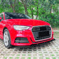 V Style Gloss Black Front Splitter for Audi A3 8V S Line & S3 17-20 - Carbon Factory