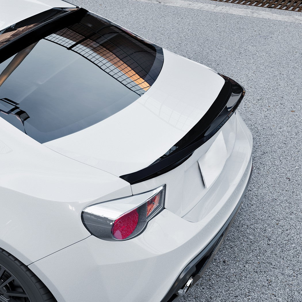 V style Gloss Black Boot Spoiler for Toyota GT86 12-20
