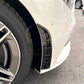 Gloss Black Front Side Trims for Mercedes Benz W118 CLA AMG 19-23